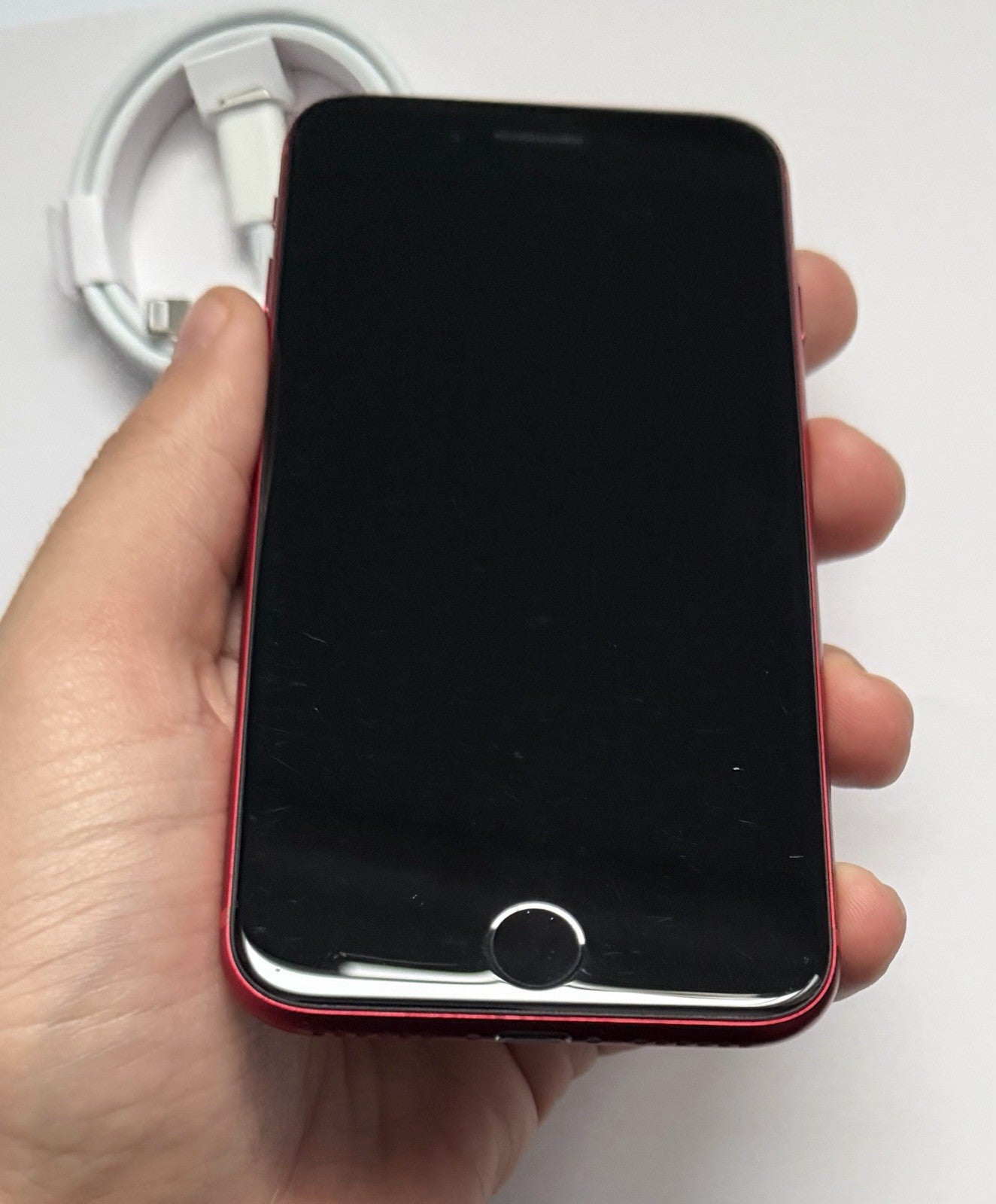 Apple iPhone SE 3rd gen 64gb- Good Condition- Unlocked- Red- Limited Edition