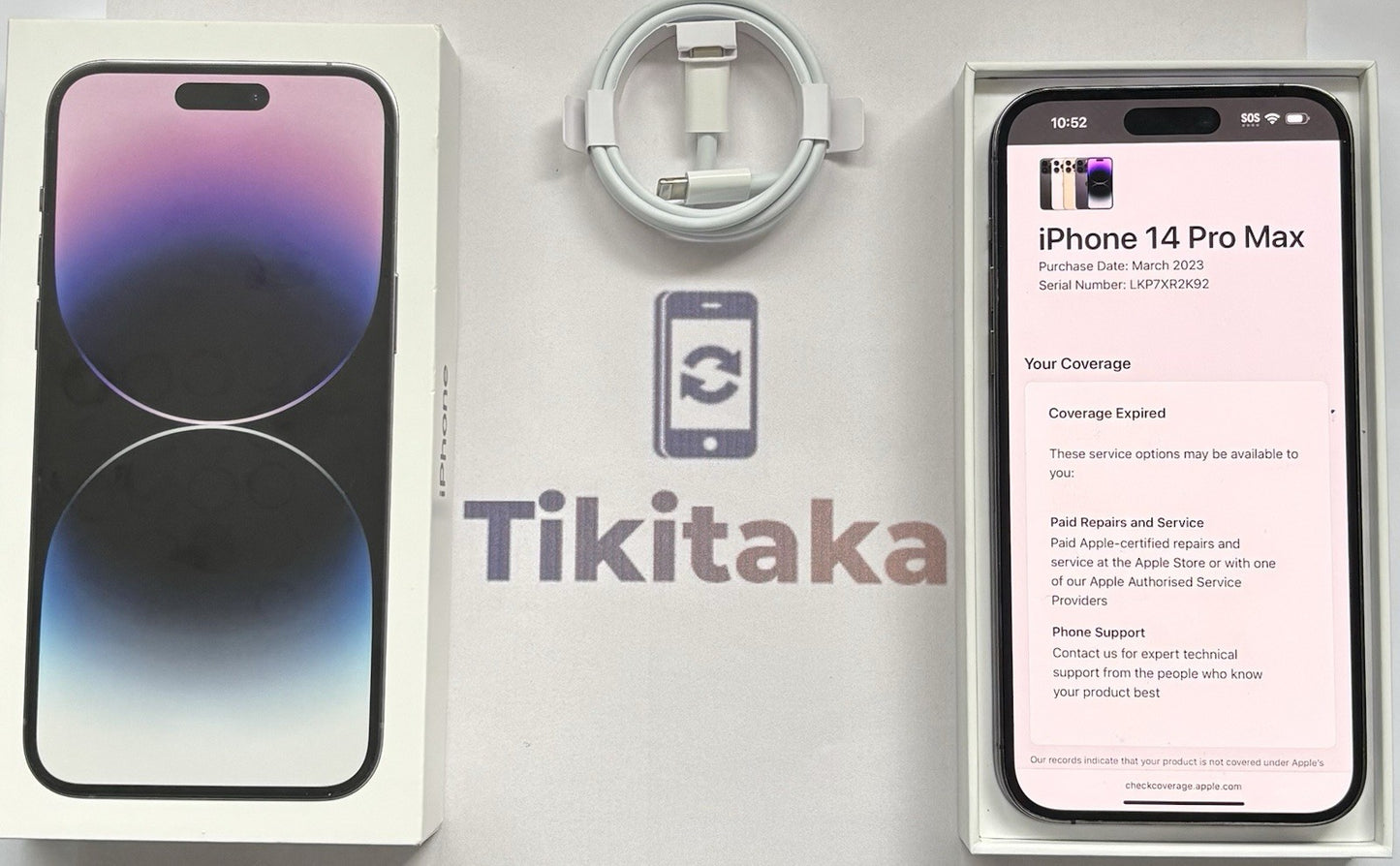 Apple iPhone 14 Pro Max 128GB - Purple- 100% 🔋- Good Condition- Unlocked