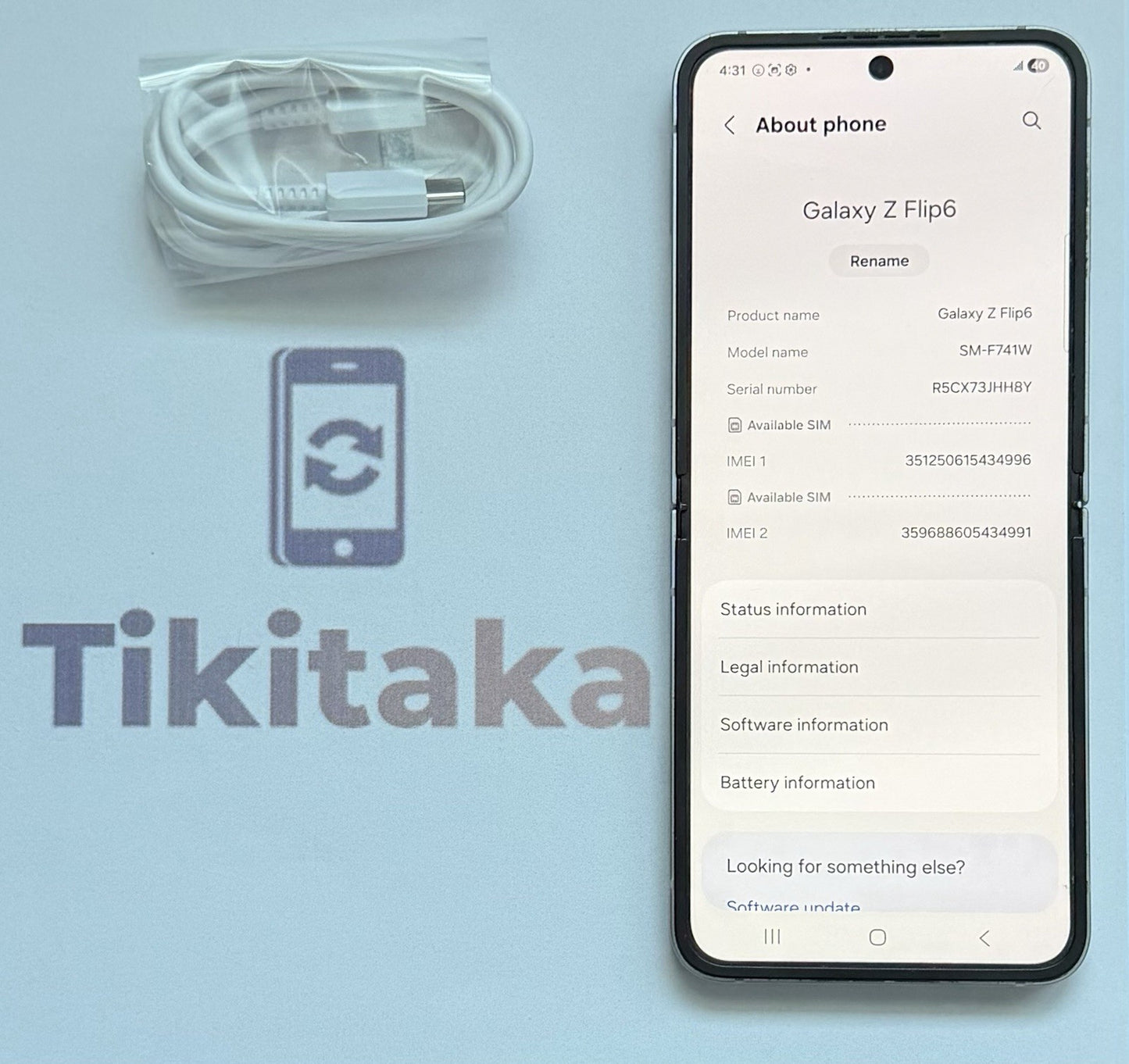 Samsung Galaxy Z Flip6 (SM-F741W) - 256GB - Unlocked | Good Condition