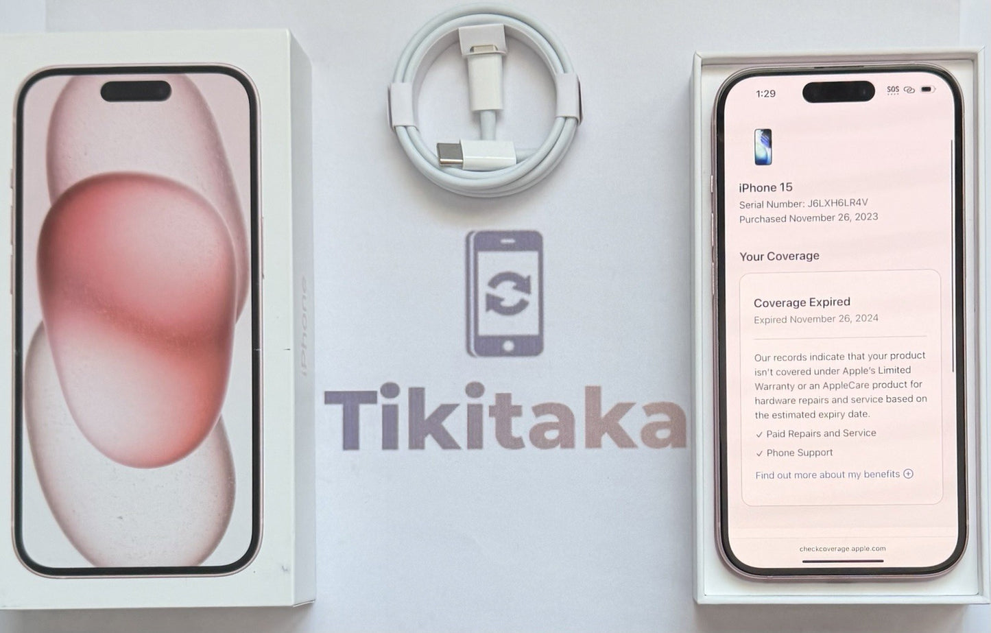 Apple iPhone 15 128gb- Pink- Good Condition- Unlocked