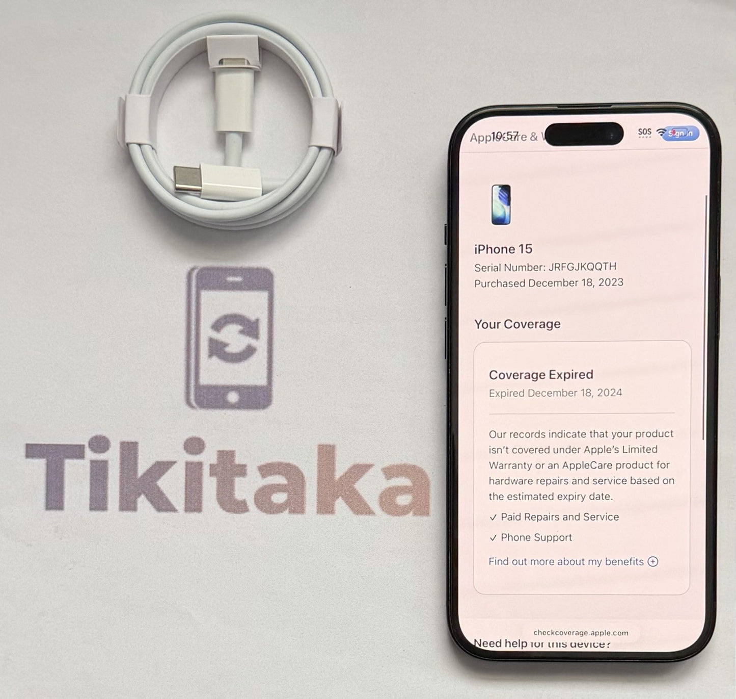 Apple iPhone 15 128gb - Unlocked- Black