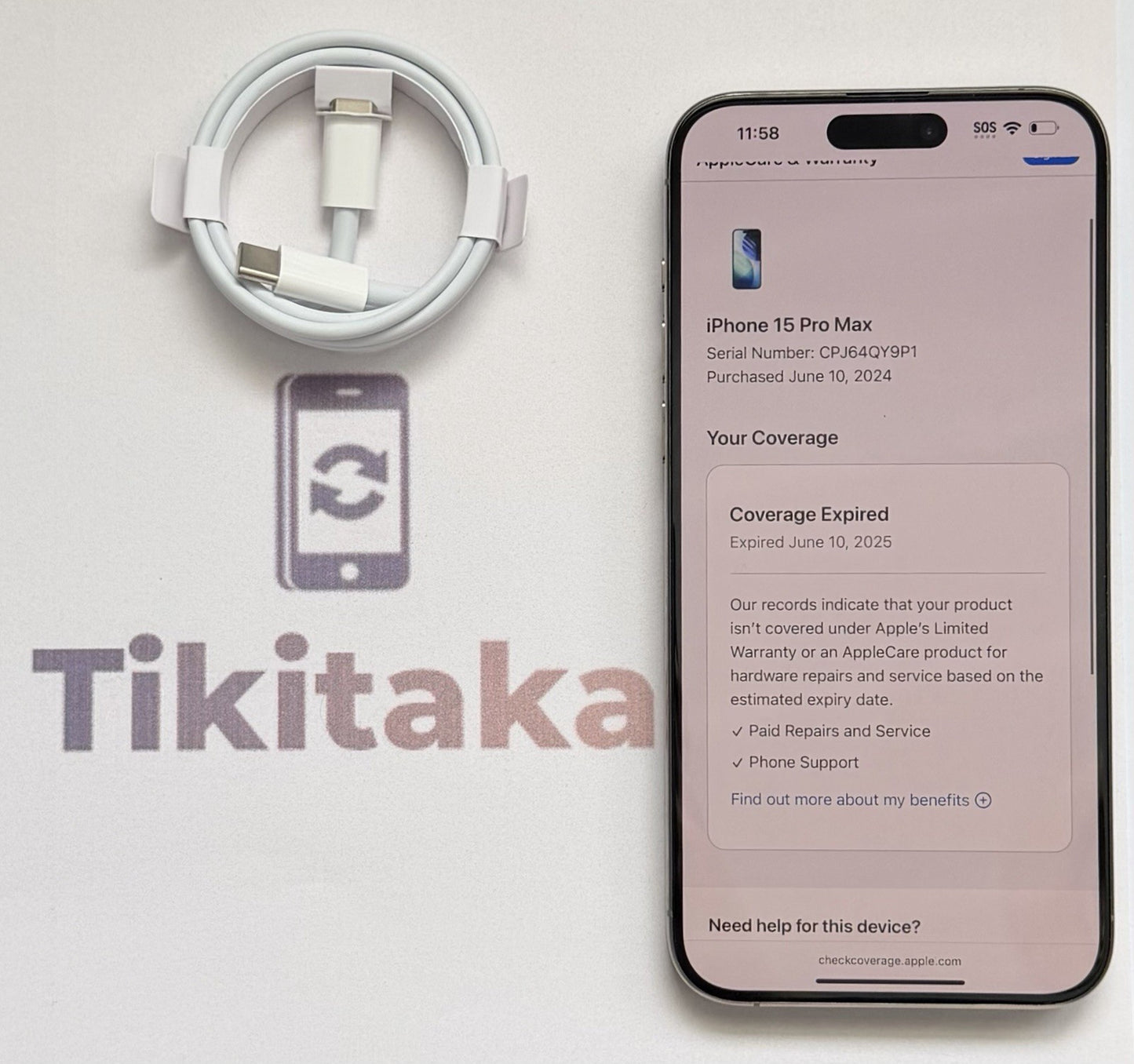 Apple iPhone 15 Pro Max 256gb- 91% 🔋- Great Condition- Unlocked