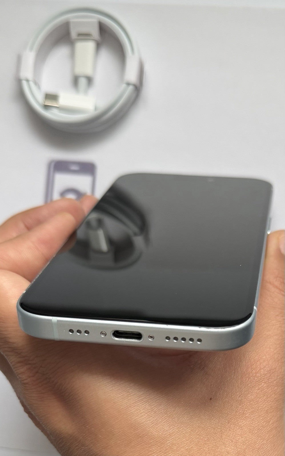 Apple iPhone 15 128 gb - Great Condition- Blue - Unlocked