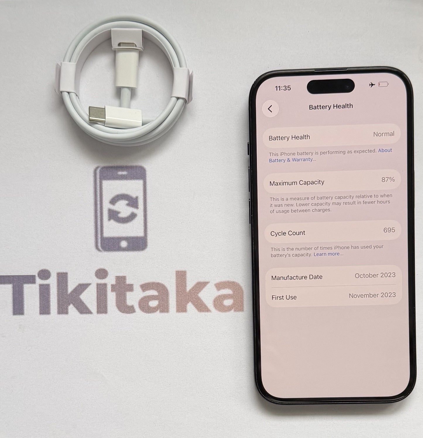 Apple iPhone 15 128gb - Unlocked- Black- Good Condition