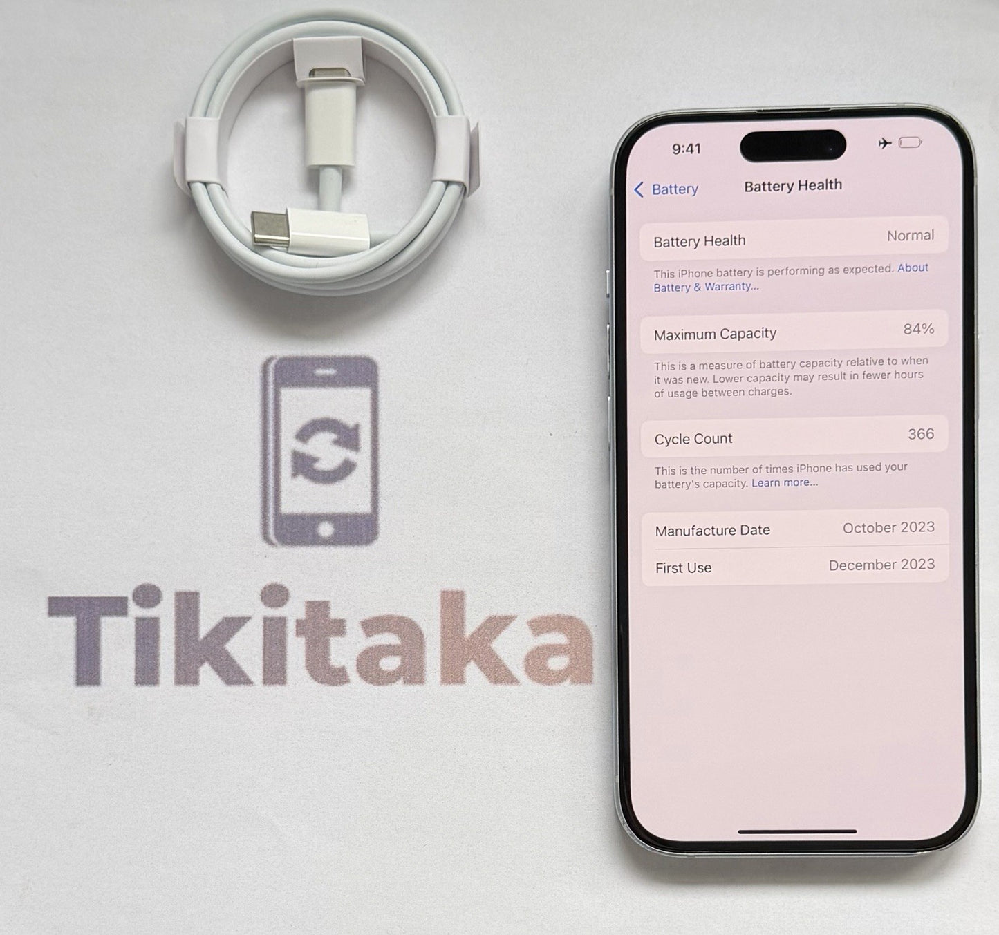 Apple iPhone 15 - 128 gb - Blue- Good Condition - Unlocked