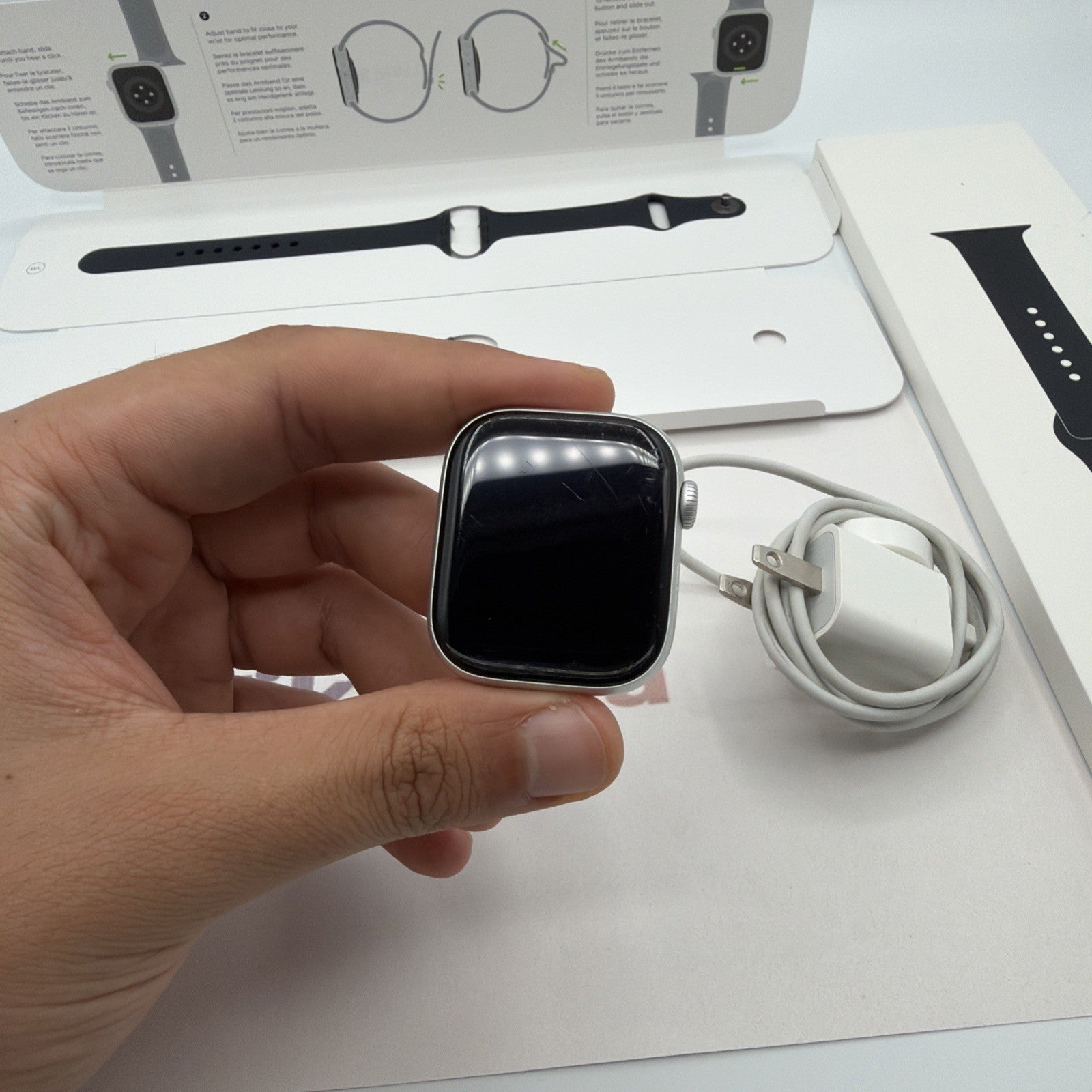 Apple Watch Series 10 GPS+ Cell 42mm- Fair Condition- 92% Battery- W Sport Band