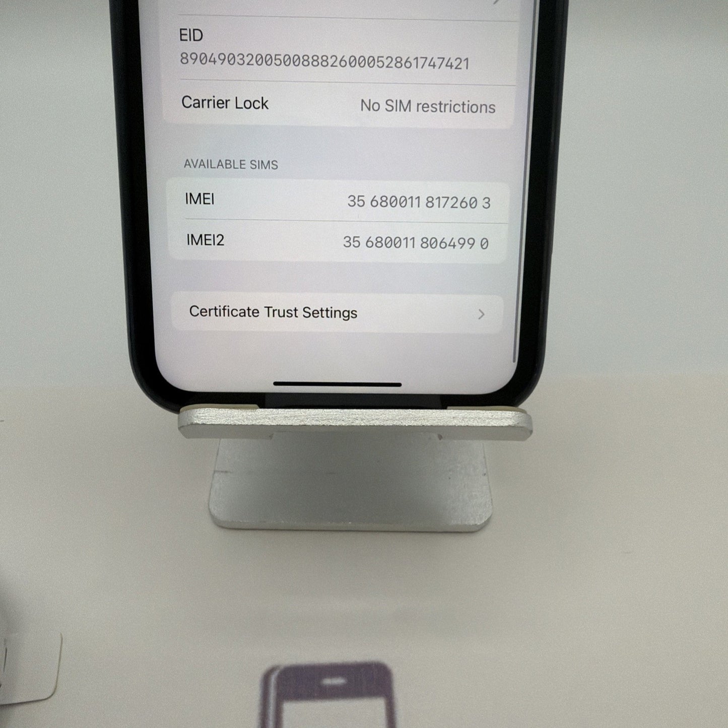 Apple iPhone 11 64GB Black- Good Condition- 86% Battery- Unlocked (CA)