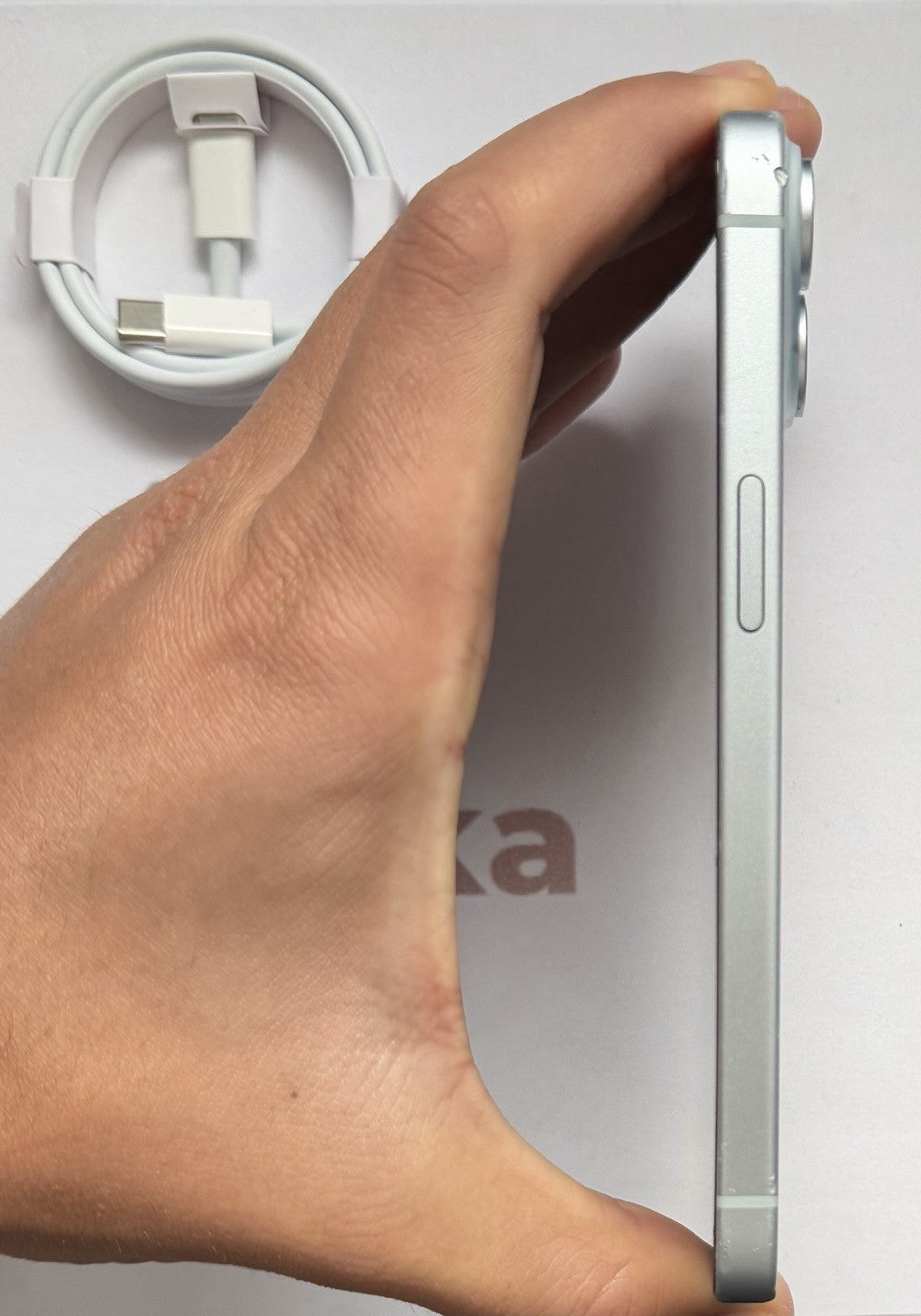 Apple iPhone 15 - 128 gb - Blue- Good Condition - Unlocked