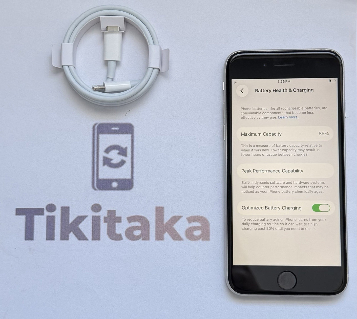 Apple iPhone SE 3rd gen unlocked- Great Condition- 85% 🔋