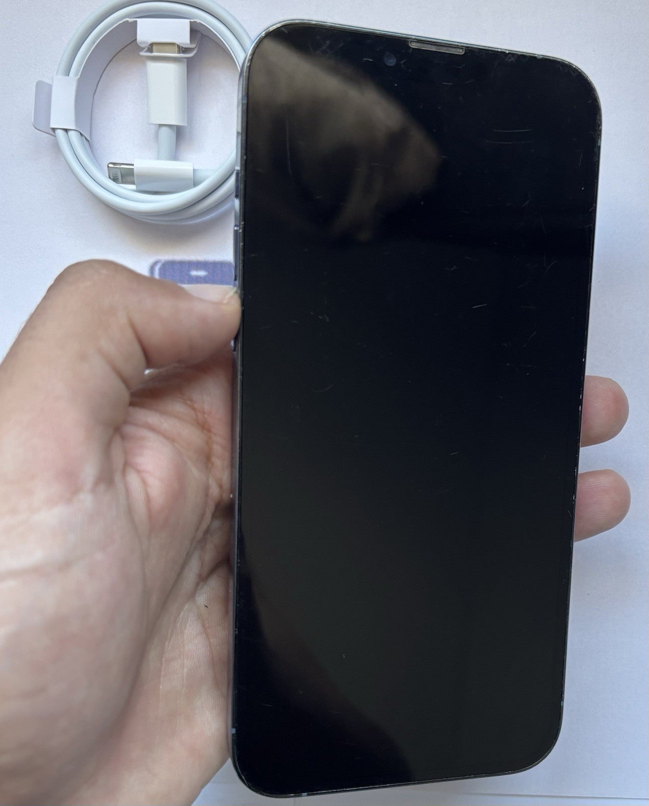 Apple iPhone 13 Pro Max 128GB Sierra Blue- Unlocked- Fair Condition