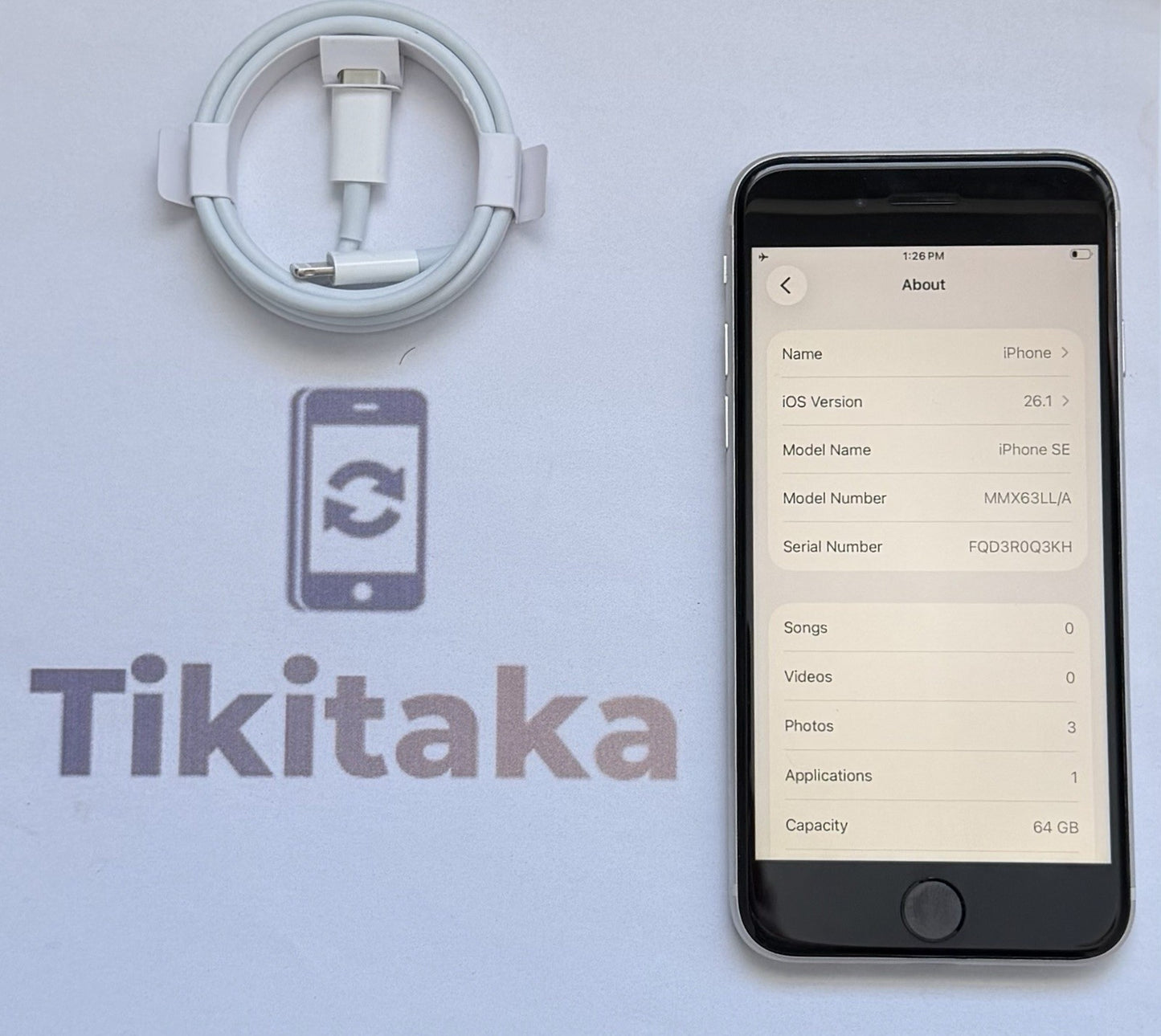 Apple iPhone SE 3rd gen unlocked- Great Condition- 85% 🔋