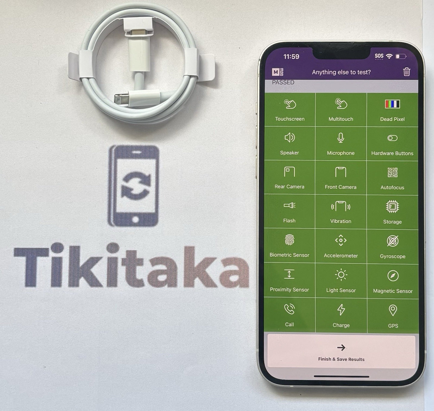 Apple iPhone 14 Plus 256GB in Fair Condition-Unlocked - White