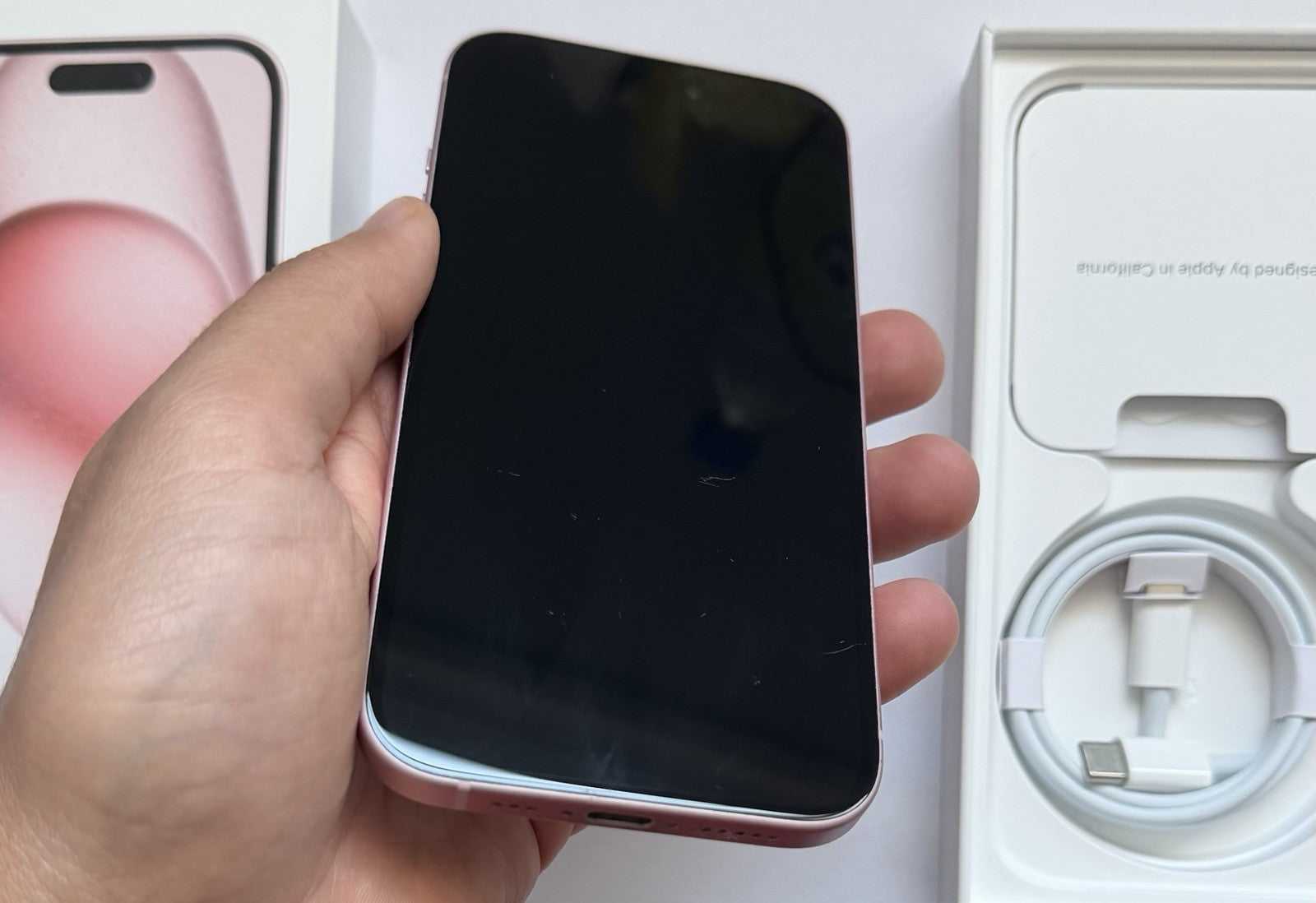 Apple iPhone 15 128gb- Pink- Good Condition- Unlocked