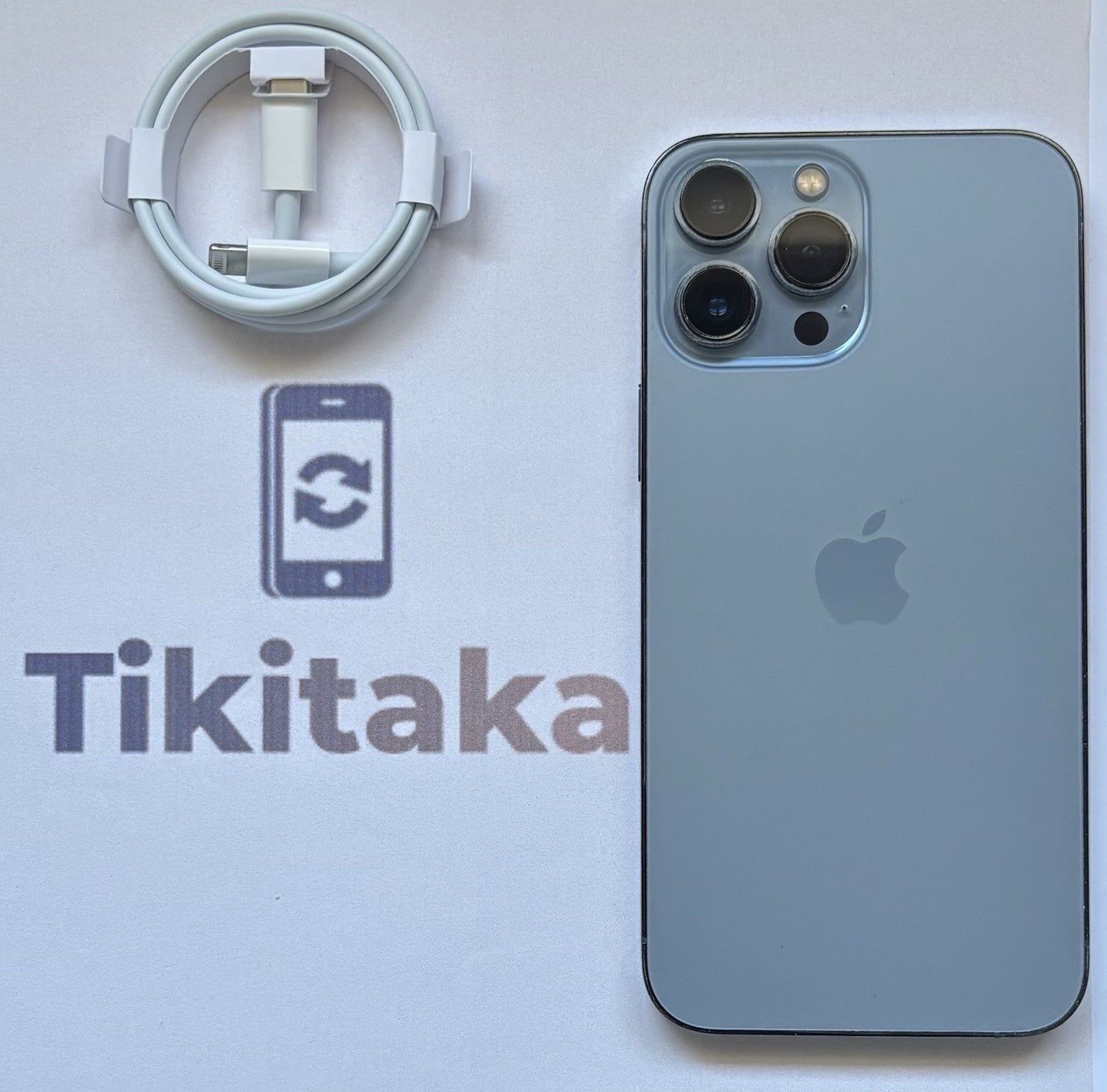 Apple iPhone 13 Pro Max 128GB Sierra Blue- Unlocked- Fair Condition