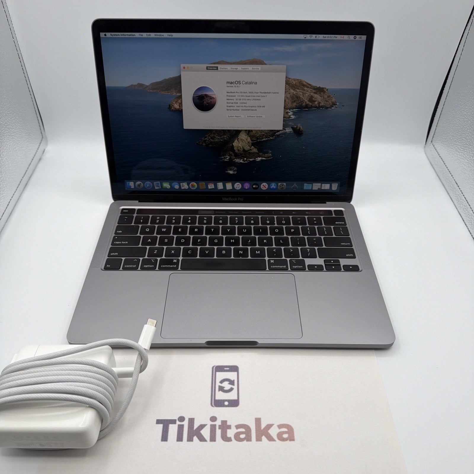 Apple MacBook Pro 2020 512GB Intel Core i7 13" Touch Bar- Great Condition