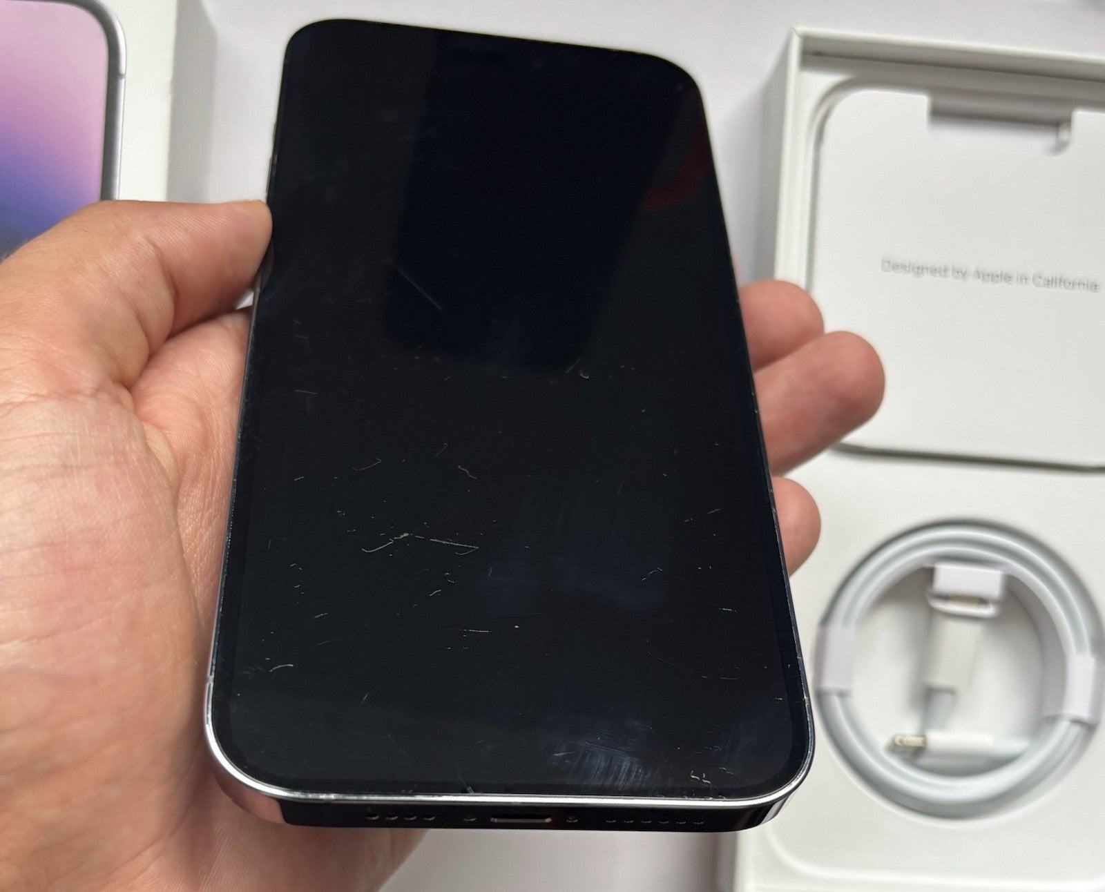 Apple iPhone 14 Pro Max 128GB - Purple- 100% 🔋- Good Condition- Unlocked