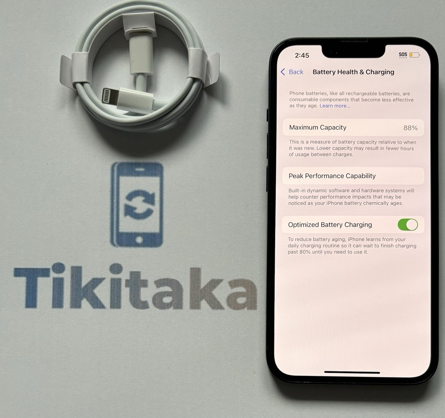 Apple iPhone 13 128gb- Screen Replaced - 88% 🔋- Unlocked