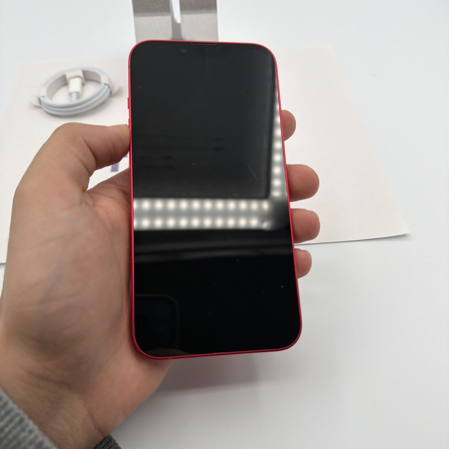 Apple iPhone 14 - 128GB Red Unlocked- 87% 🔋- Good Condition
