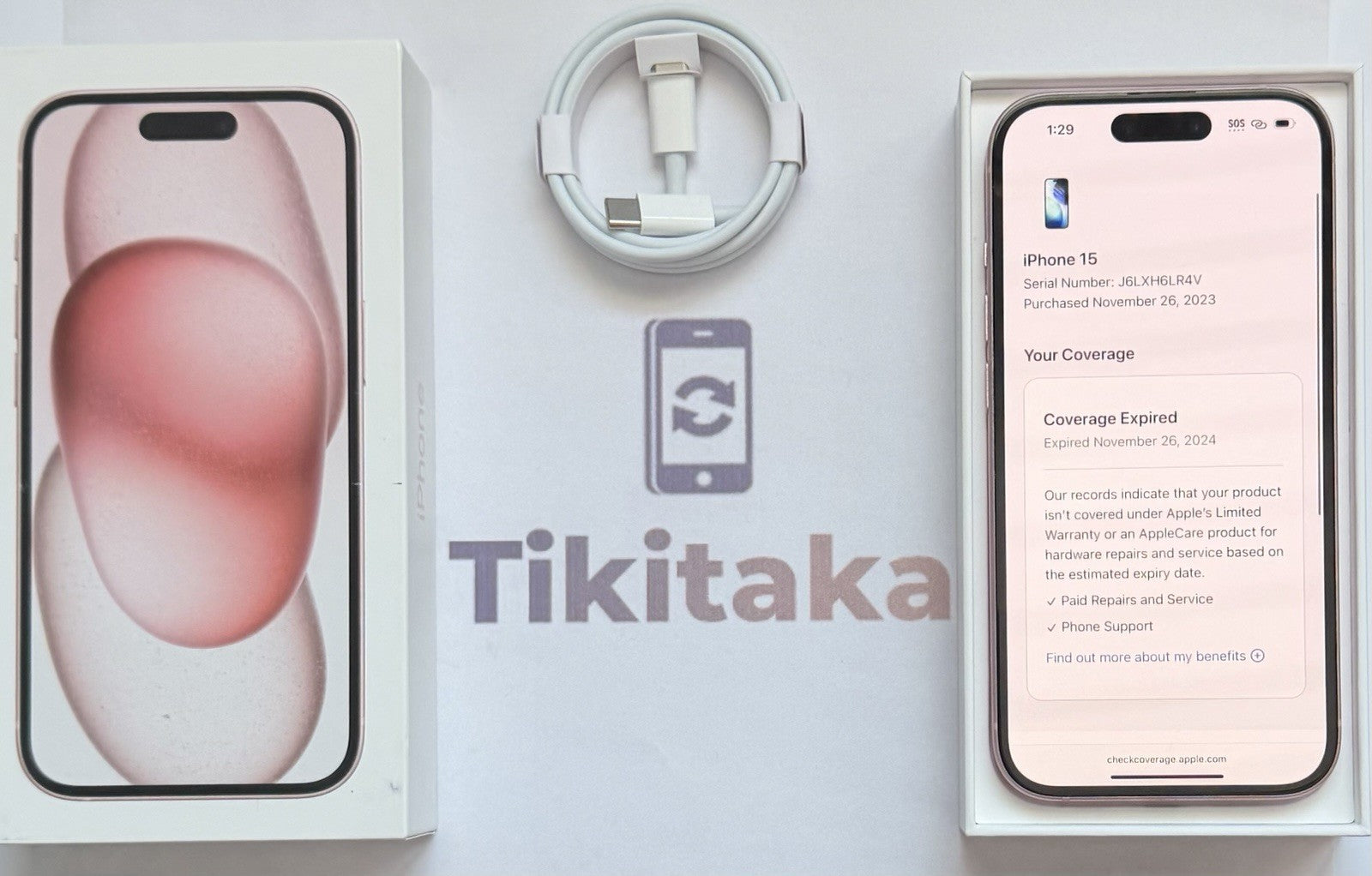 Apple iPhone 15 128gb- Pink- Good Condition- Unlocked