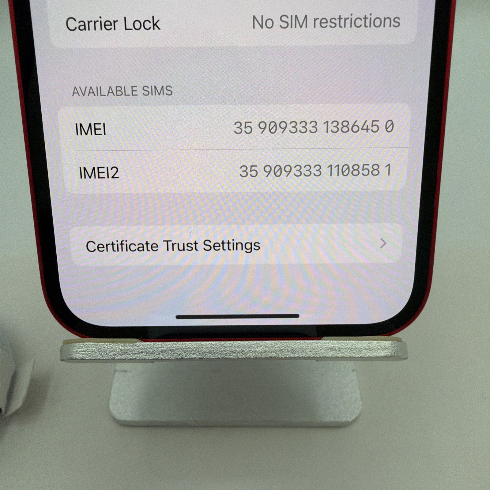 Apple iPhone 14 - 128GB Red Unlocked | Good Condition - 86% 🔋
