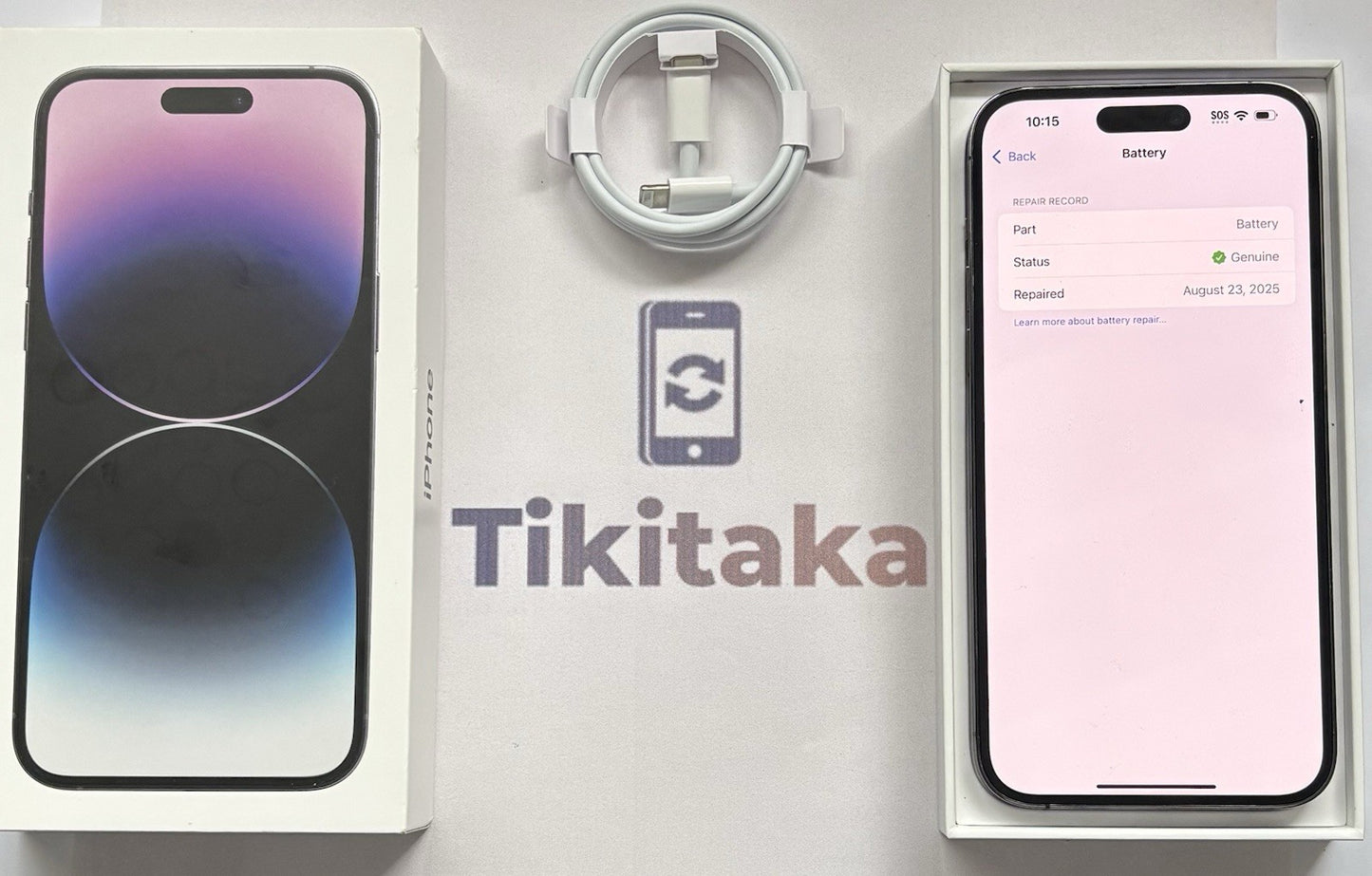 Apple iPhone 14 Pro Max 128GB - Purple- 100% 🔋- Good Condition- Unlocked