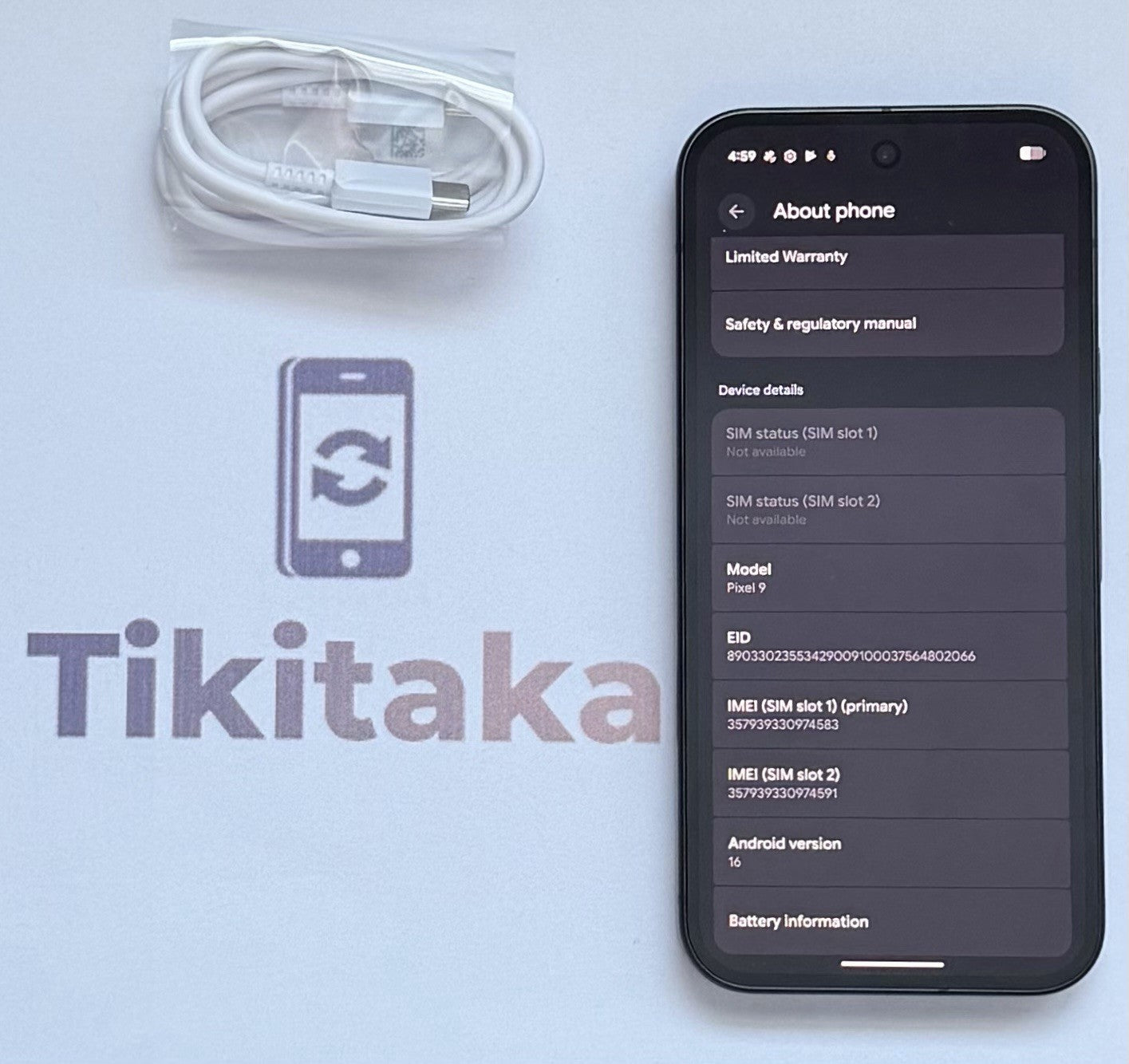 Google Pixel 9 128gb- Great Condition- Unlocked