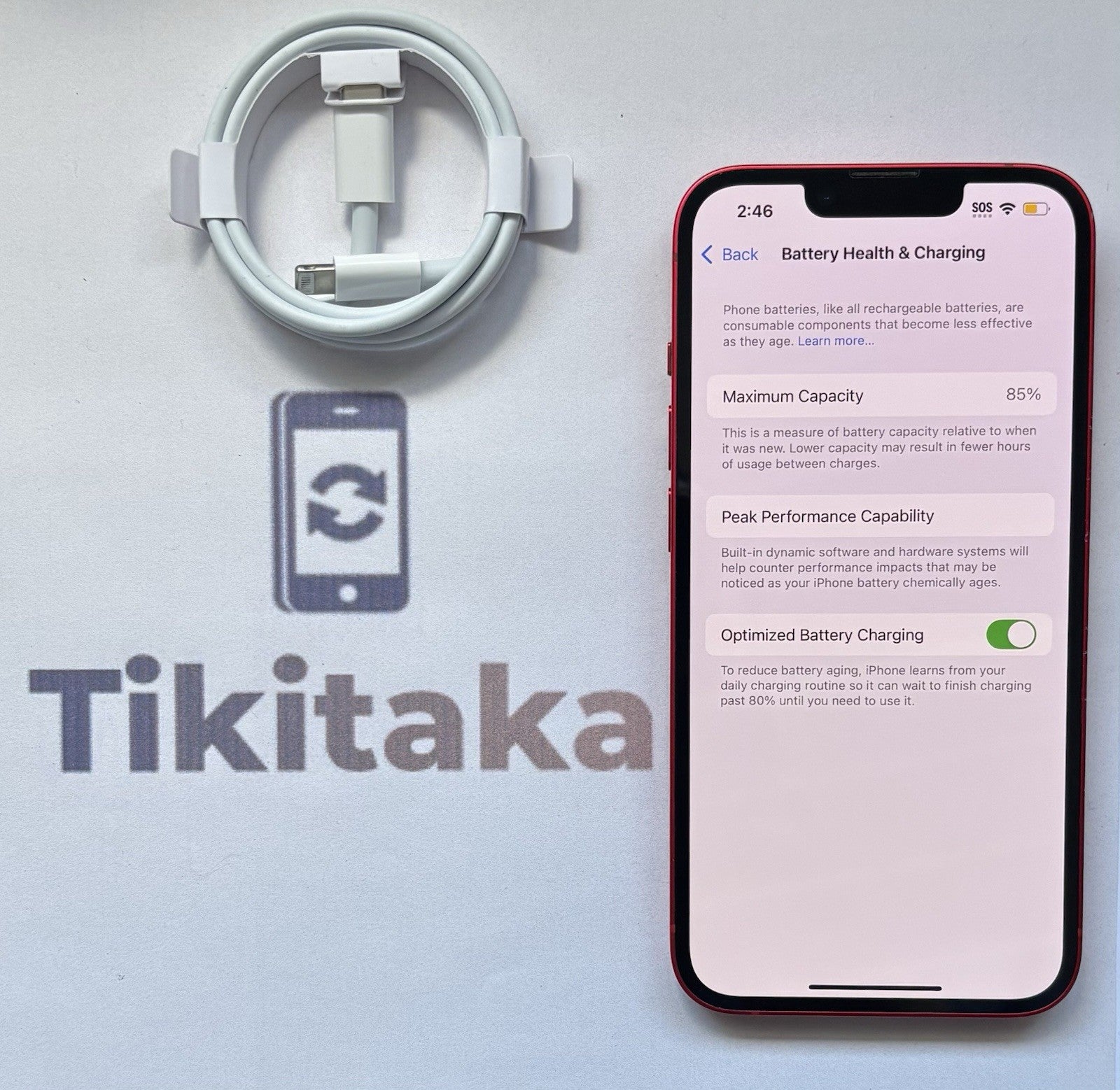 iPhone 14 128gb - Good Condition- Red- Unlocked