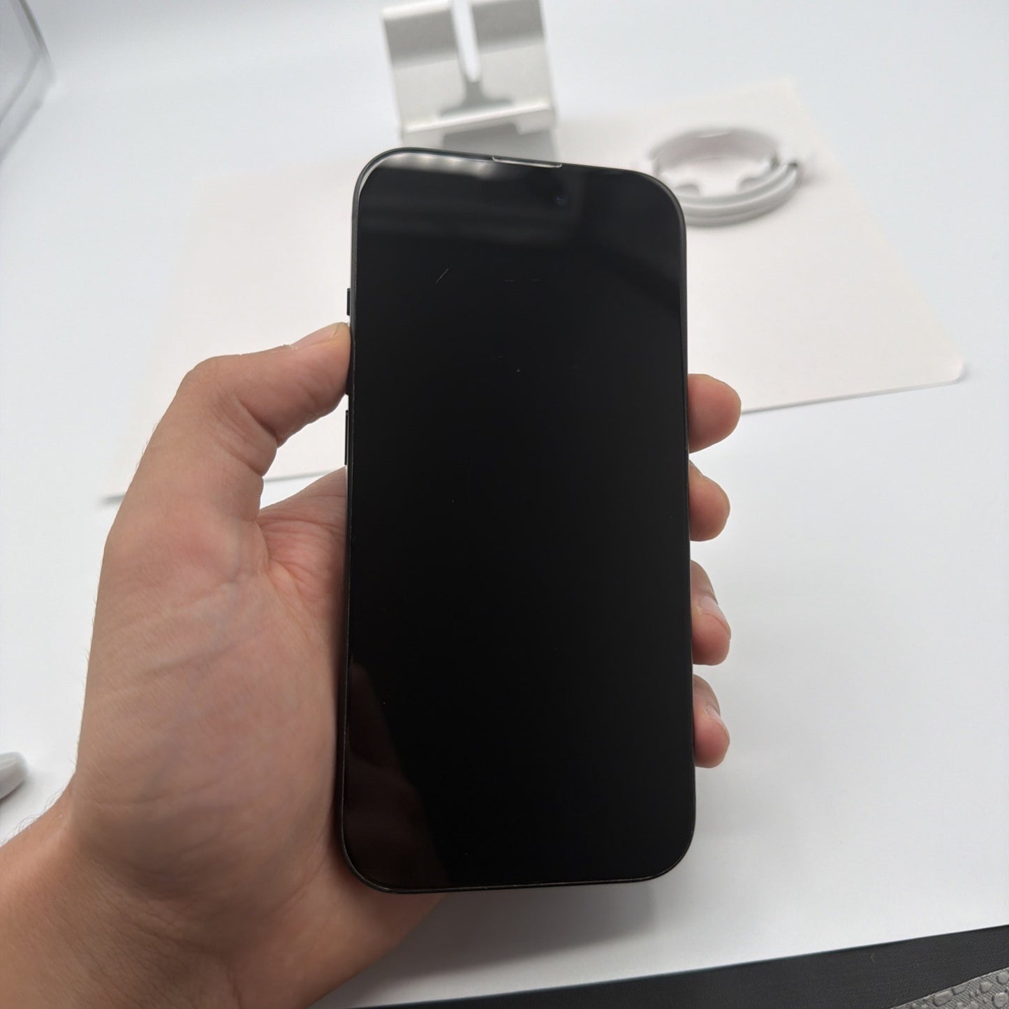 Apple iPhone 15 6.1" 128GB- Fair Condition- Unlocked- Black- Physical SIM (CA)