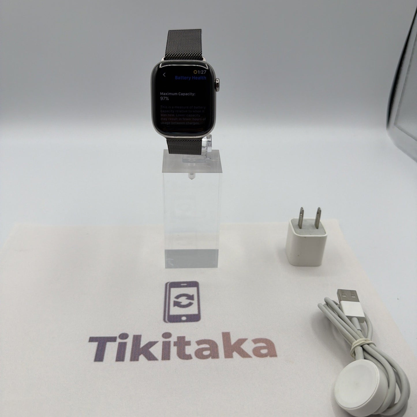 Apple Watch Series 10 42mm TITANIUM - GPS+Cell- 97% 🔋- Good Condition