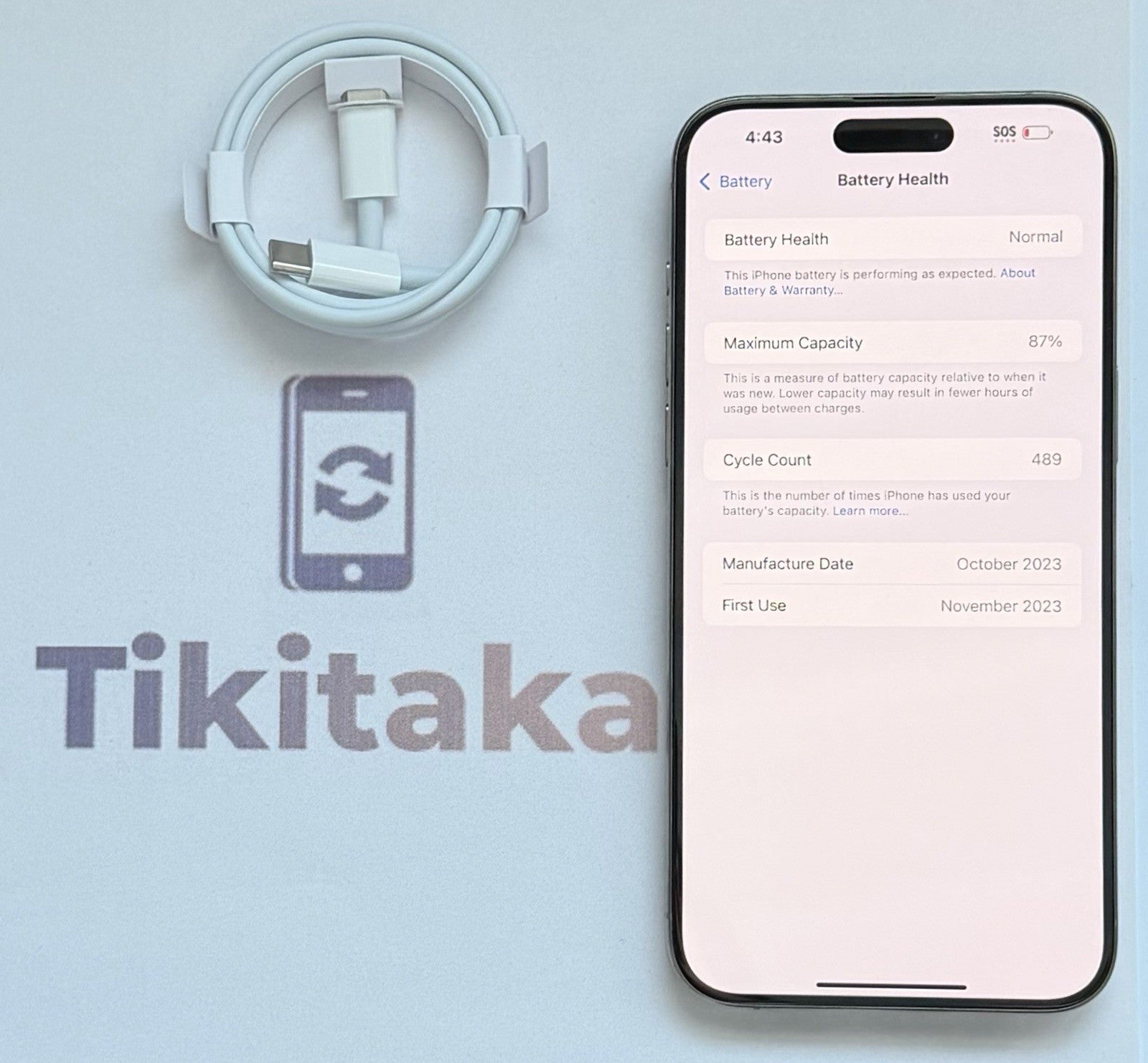 Apple iPhone 15 Pro Max 256gb- Good Condition- Unlocked