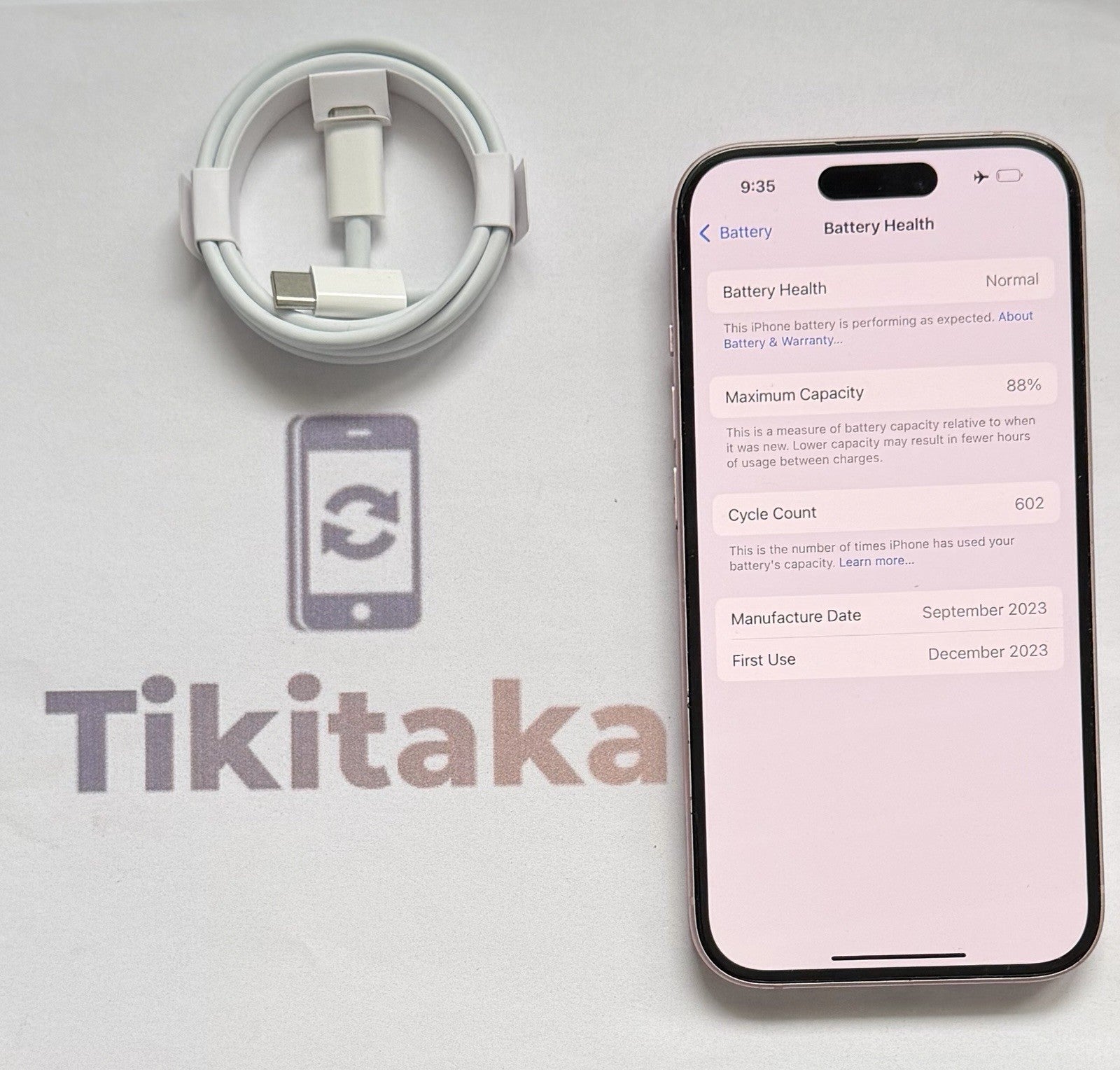 Apple iPhone 15 128gb- Great Condition- 88% 🔋- Unlocked