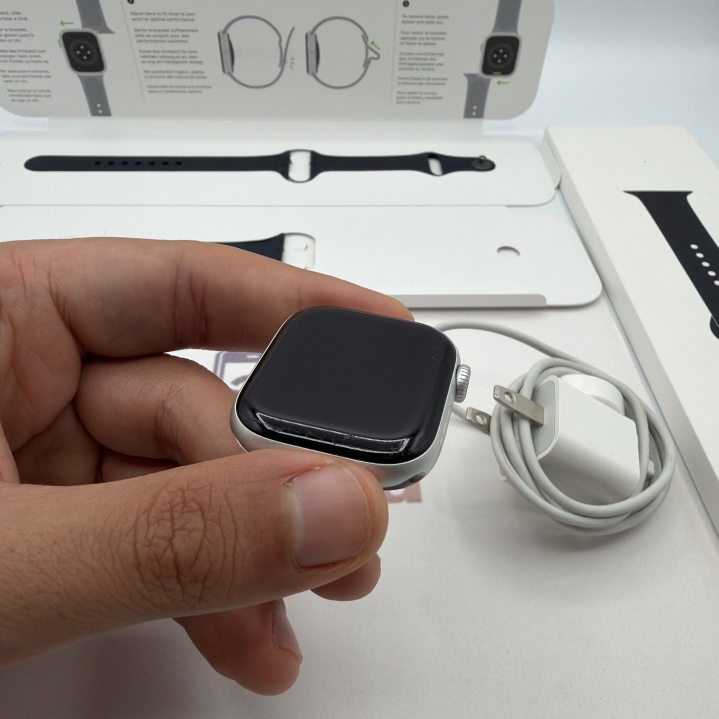 Apple Watch Series 10 GPS+ Cell 42mm- Fair Condition- 92% Battery- W Sport Band