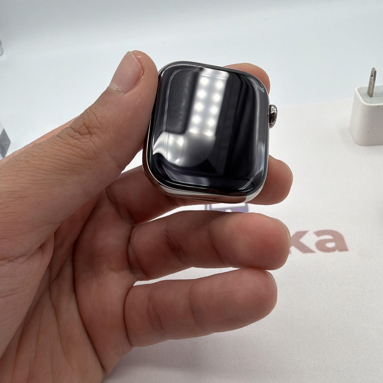 Apple Watch Series 10 42mm TITANIUM - GPS+Cell- 97% 🔋- Good Condition
