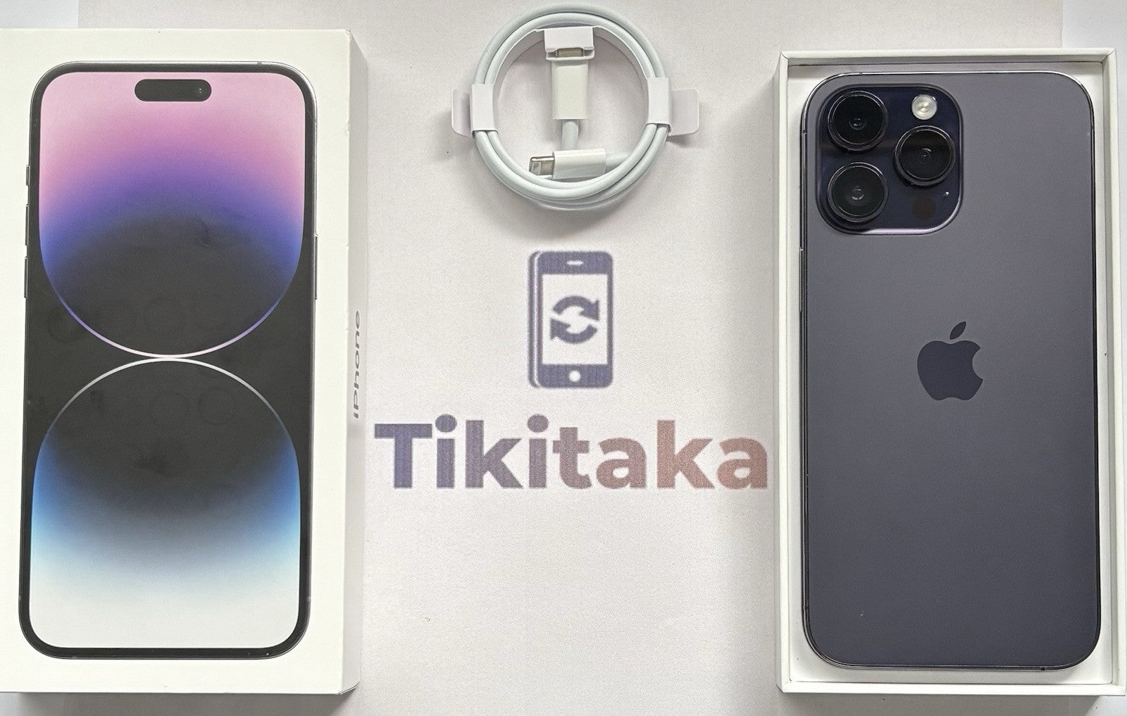 Apple iPhone 14 Pro Max 128GB - Purple- 100% 🔋- Good Condition- Unlocked