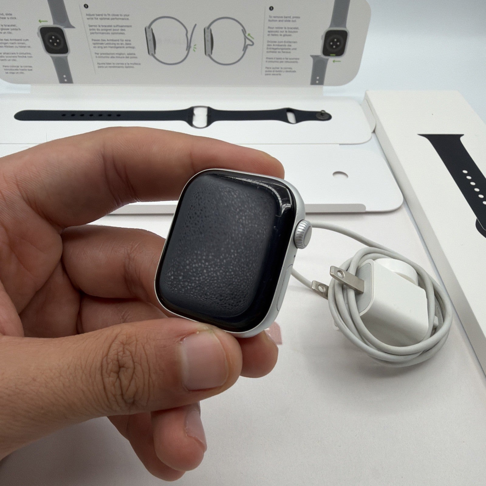 Apple Watch Series 10 GPS+ Cell 42mm- Fair Condition- 92% Battery- W Sport Band
