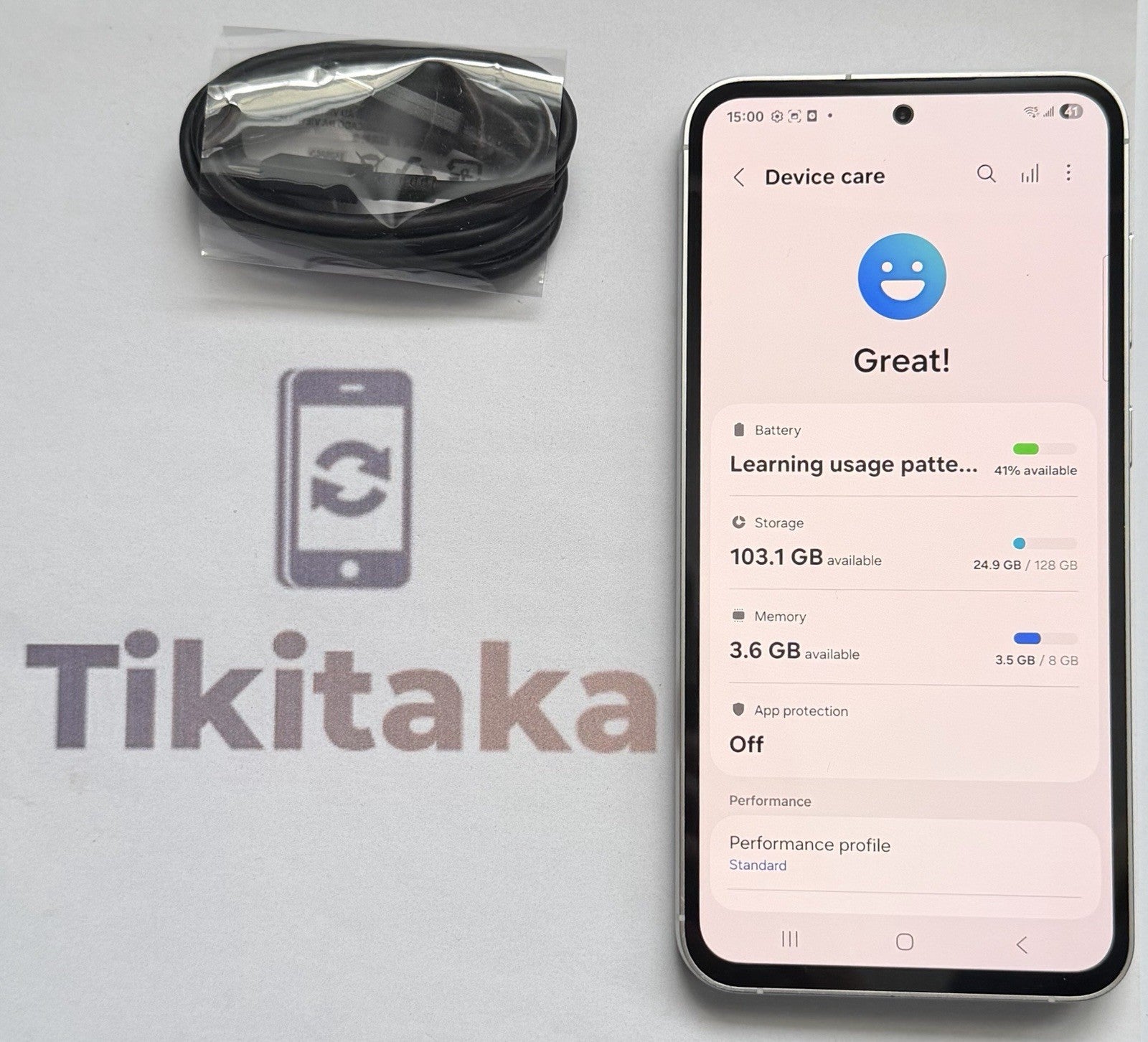 Galaxy S23 Fe (SM-S711W) 128GB Purple Unlocked Fully Functional | Excellent