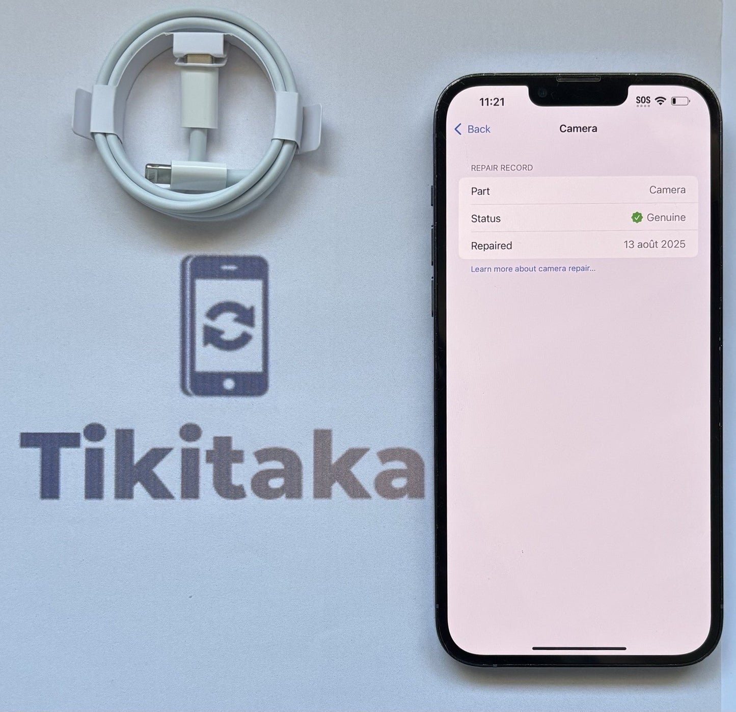 Apple iPhone 13 Pro Max 128GB Sierra Blue- Unlocked- Fair Condition