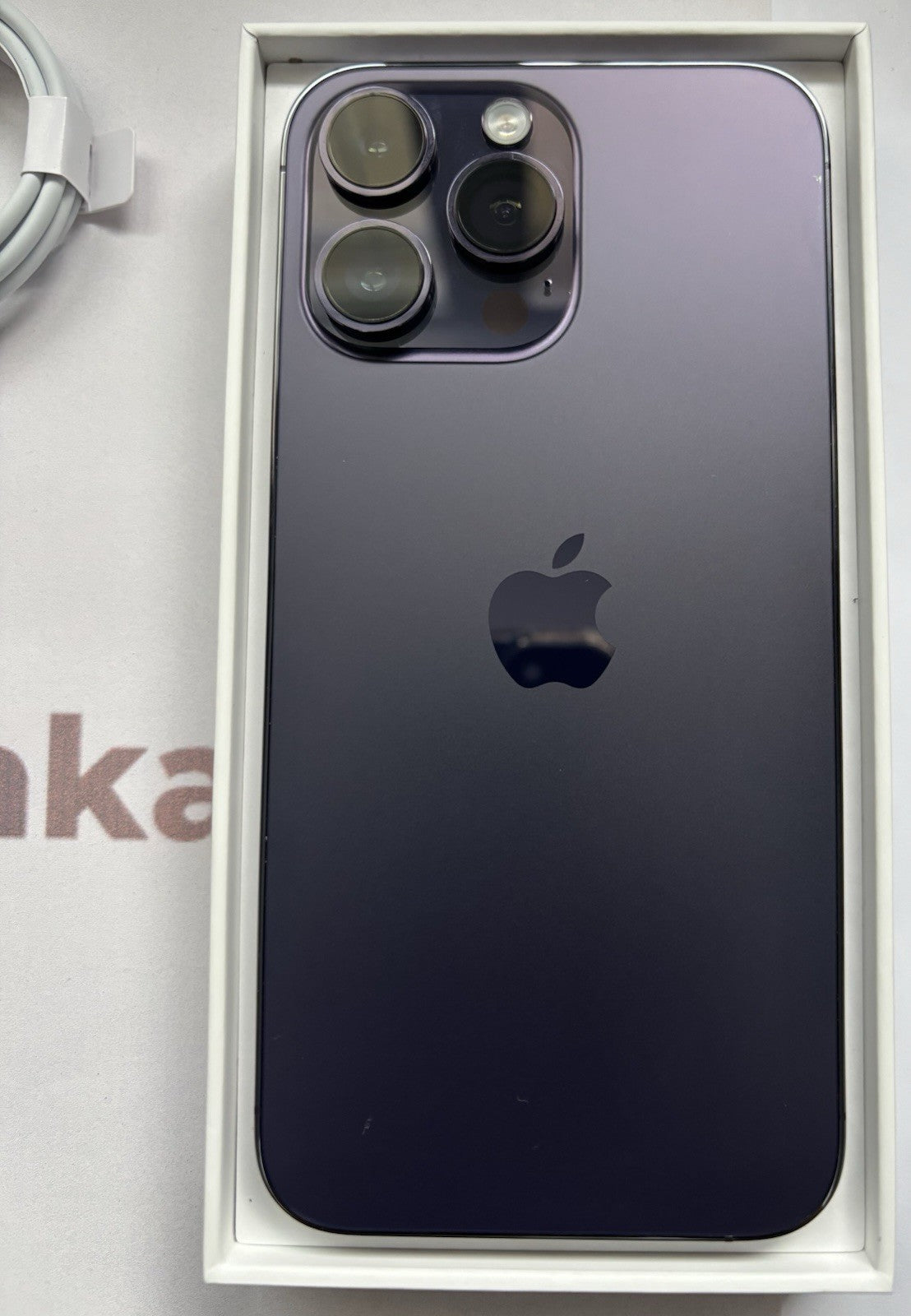 Apple iPhone 14 Pro Max 128GB - Purple- 100% 🔋- Good Condition- Unlocked