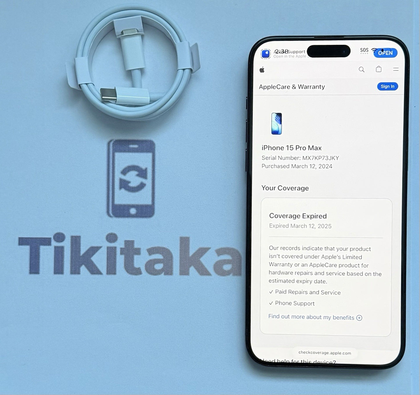 Apple iPhone 15 Pro Max 256gb- Great Condition- Unlocked