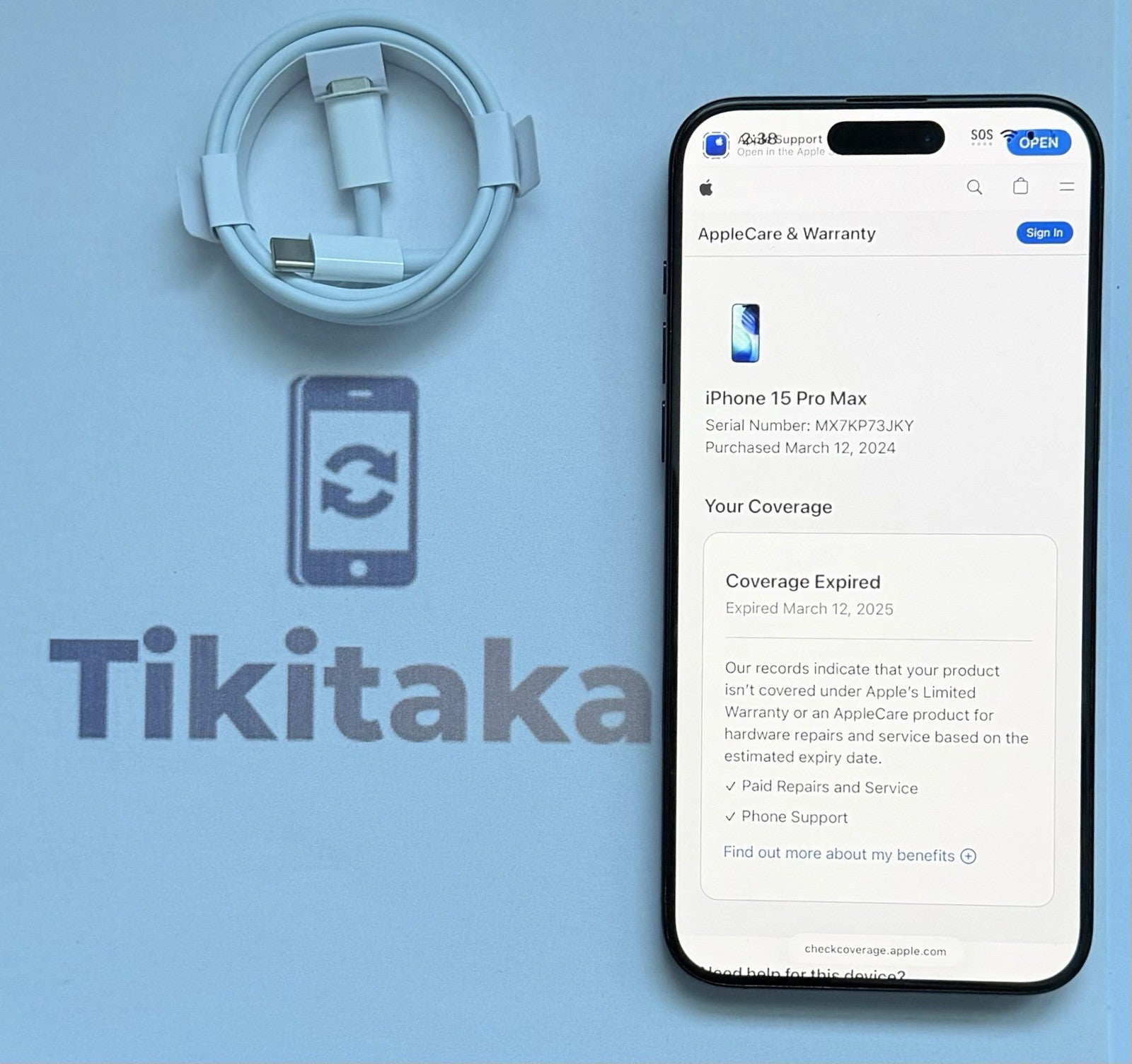 Apple iPhone 15 Pro Max 256gb- Great Condition- Unlocked