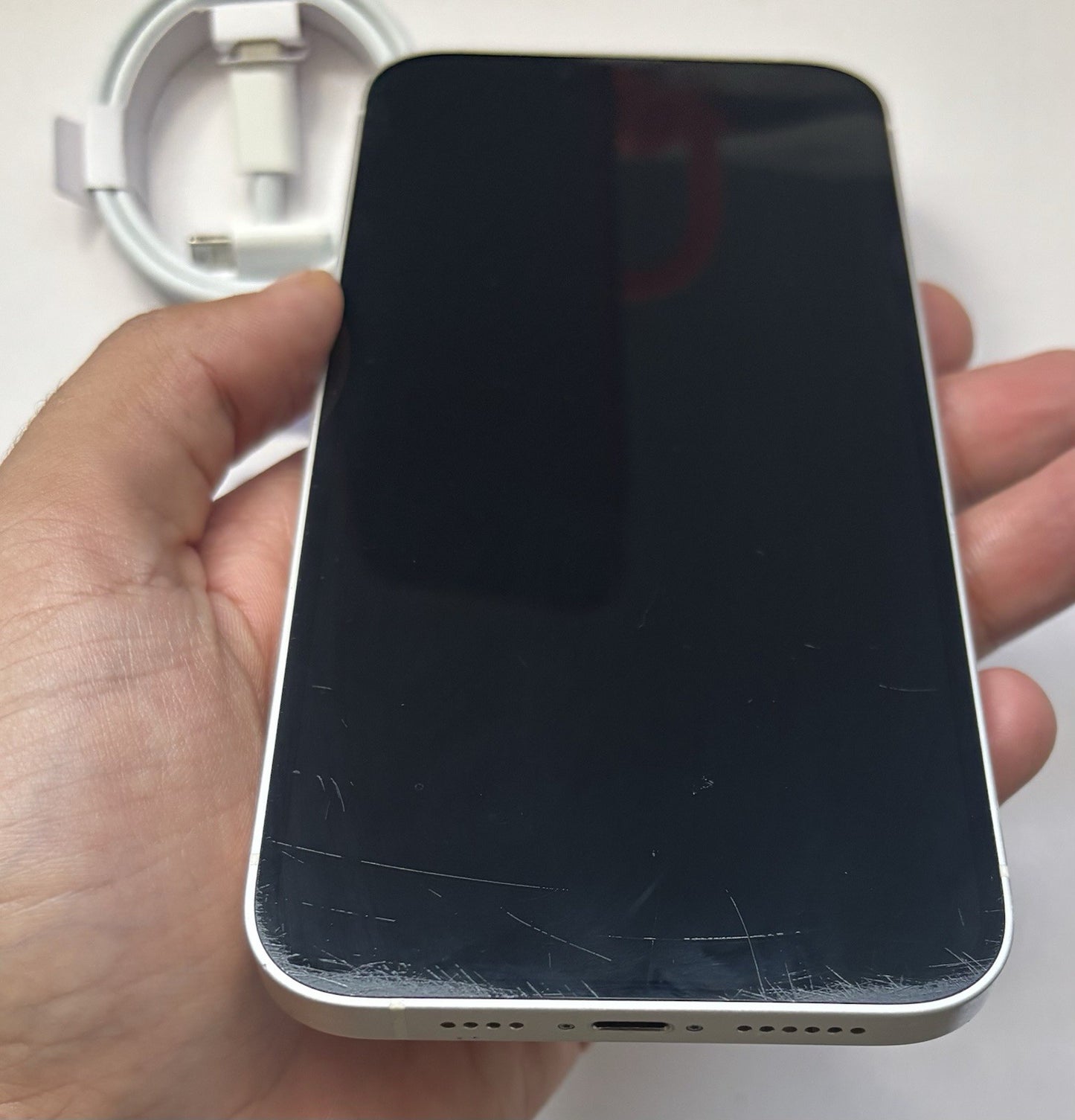 Apple iPhone 14 Plus 256GB in Fair Condition-Unlocked - White