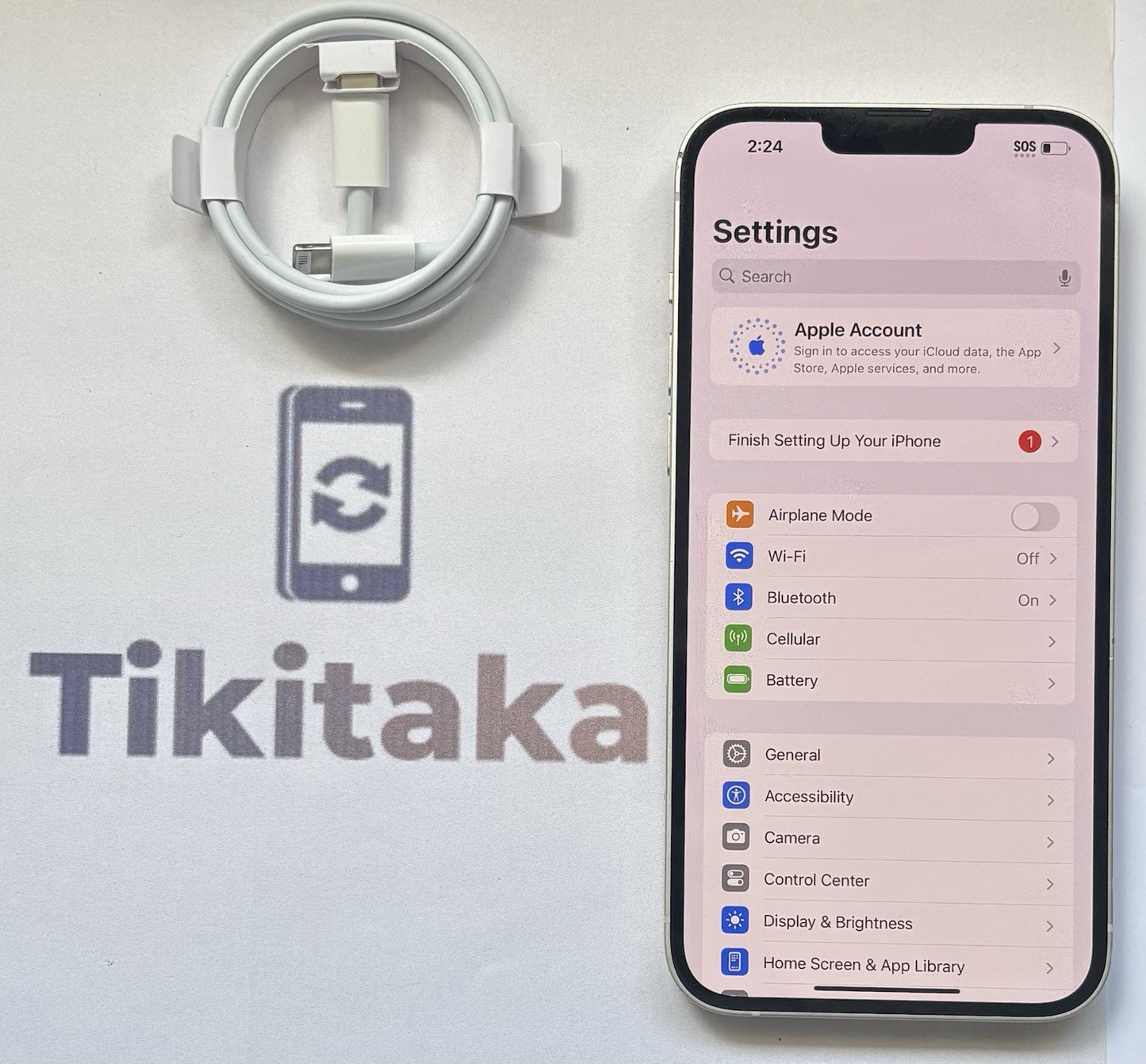 Apple iPhone 14 Plus 256GB in Fair Condition-Unlocked - White