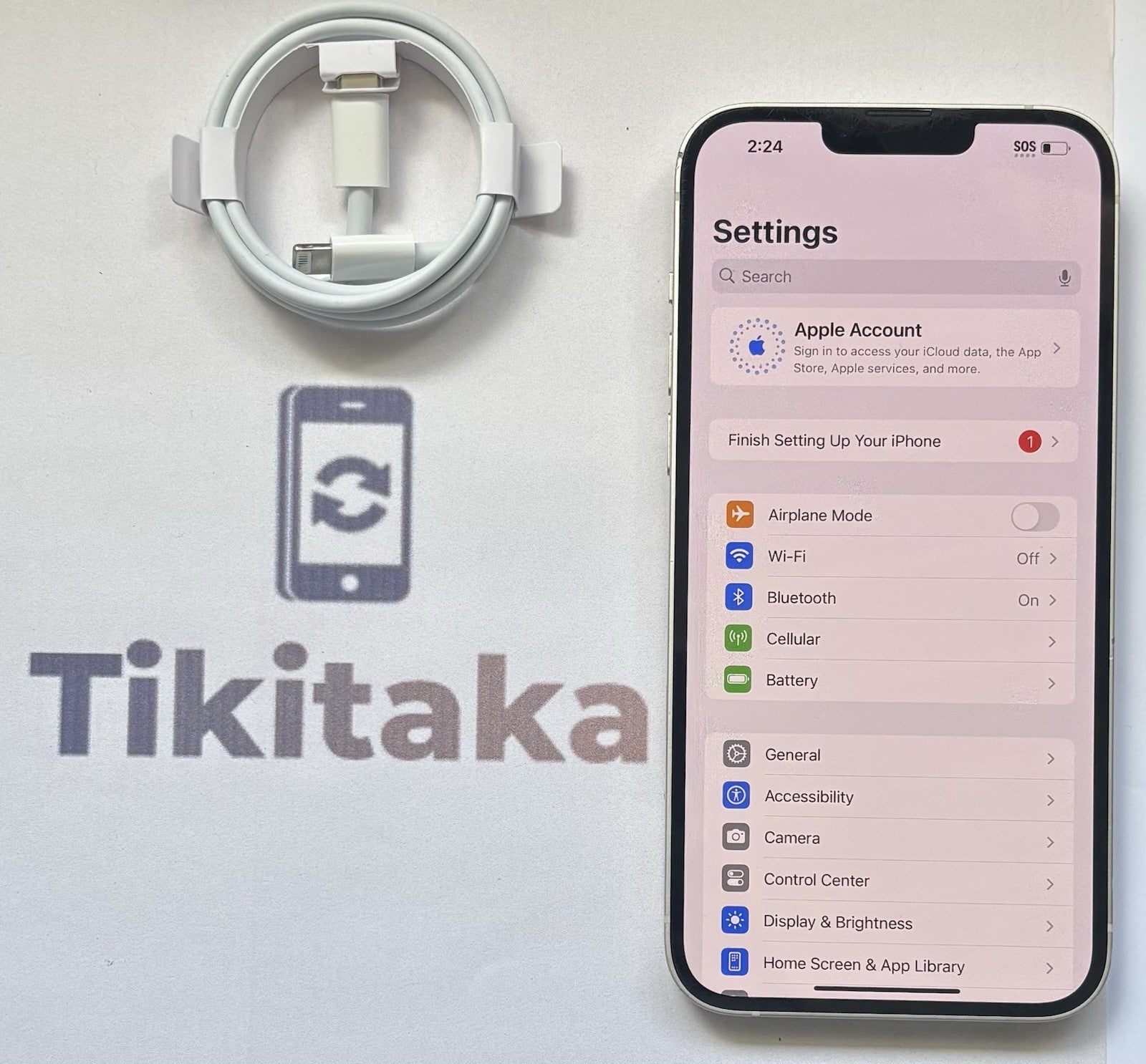 Apple iPhone 14 Plus 256GB in Fair Condition-Unlocked - White