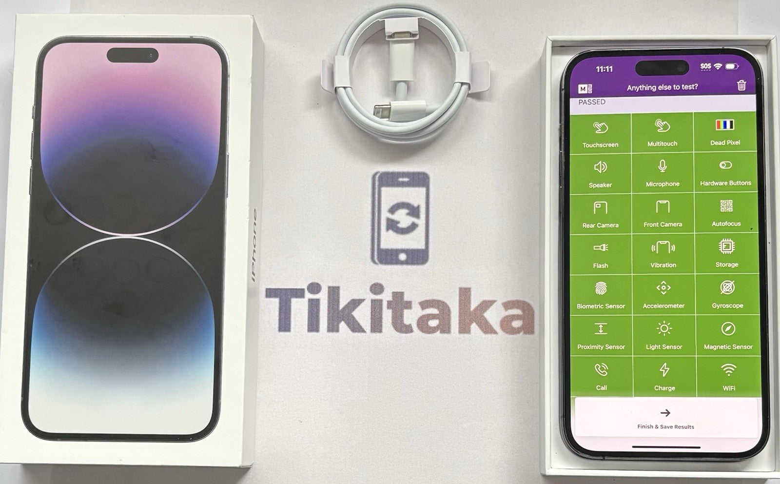 Apple iPhone 14 Pro Max 128GB - Purple- 100% 🔋- Good Condition- Unlocked