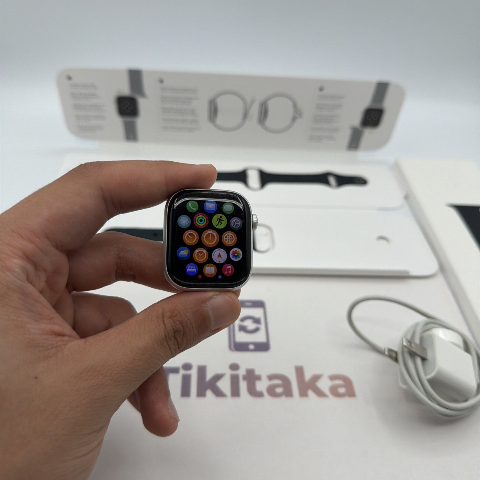 Apple Watch Series 10 GPS+ Cell 42mm- Fair Condition- 92% Battery- W Sport Band