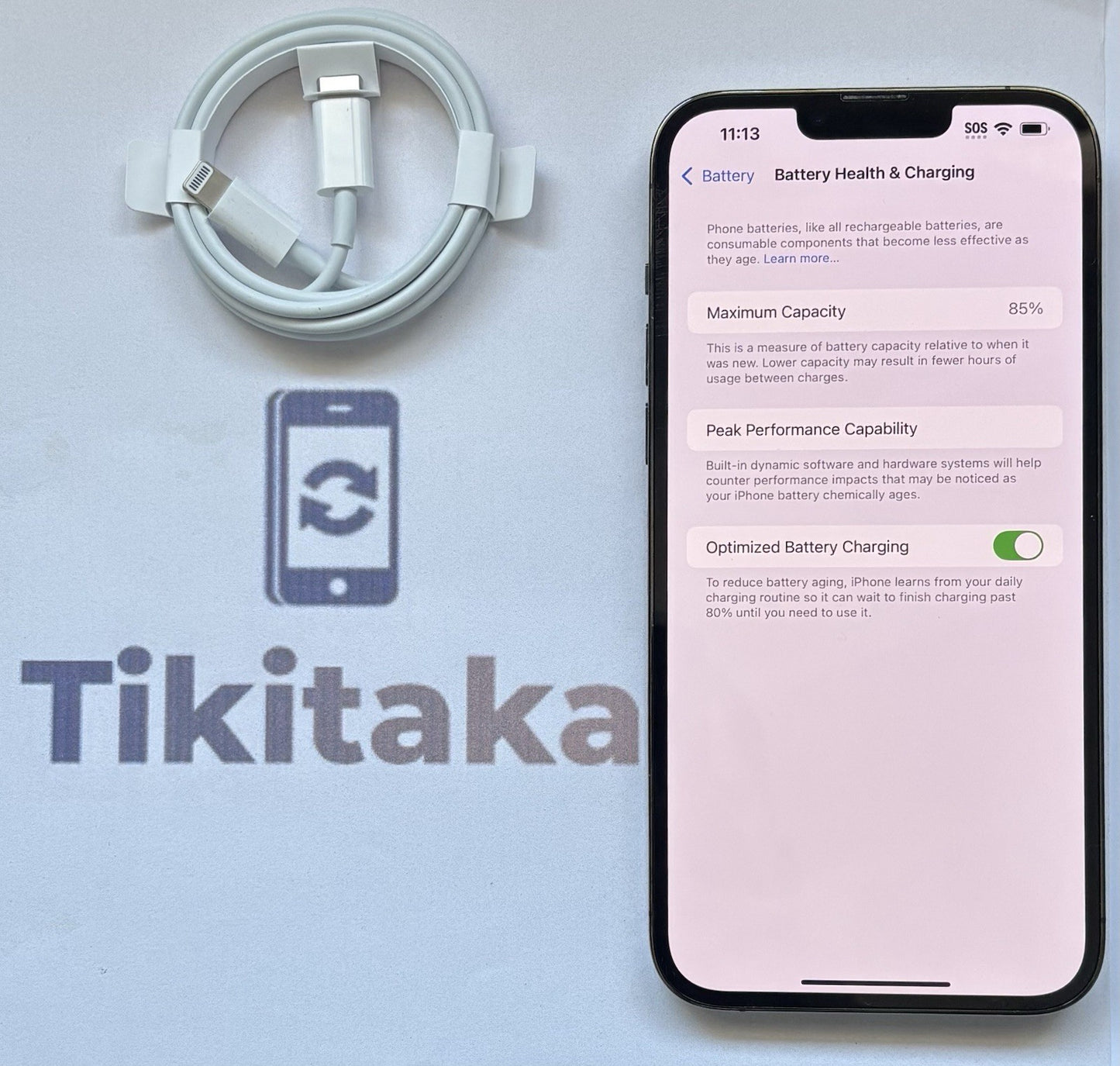 Apple iPhone 13 Pro Max - 128GB- Graphite- Unlocked (CA)