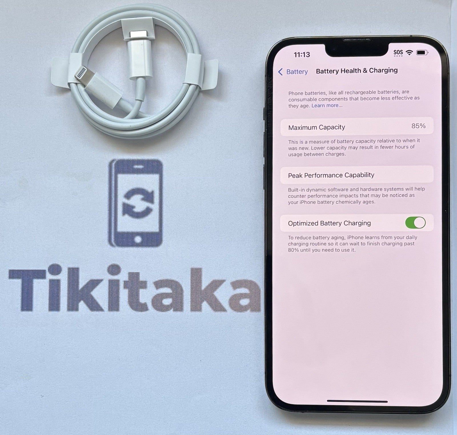 Apple iPhone 13 Pro Max - 128GB- Graphite- Unlocked (CA)