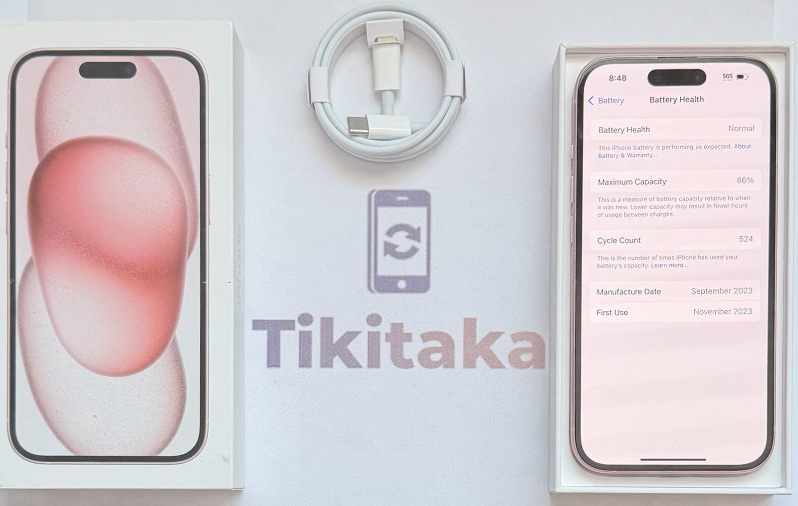 Apple iPhone 15 128gb- Pink- Good Condition- Unlocked