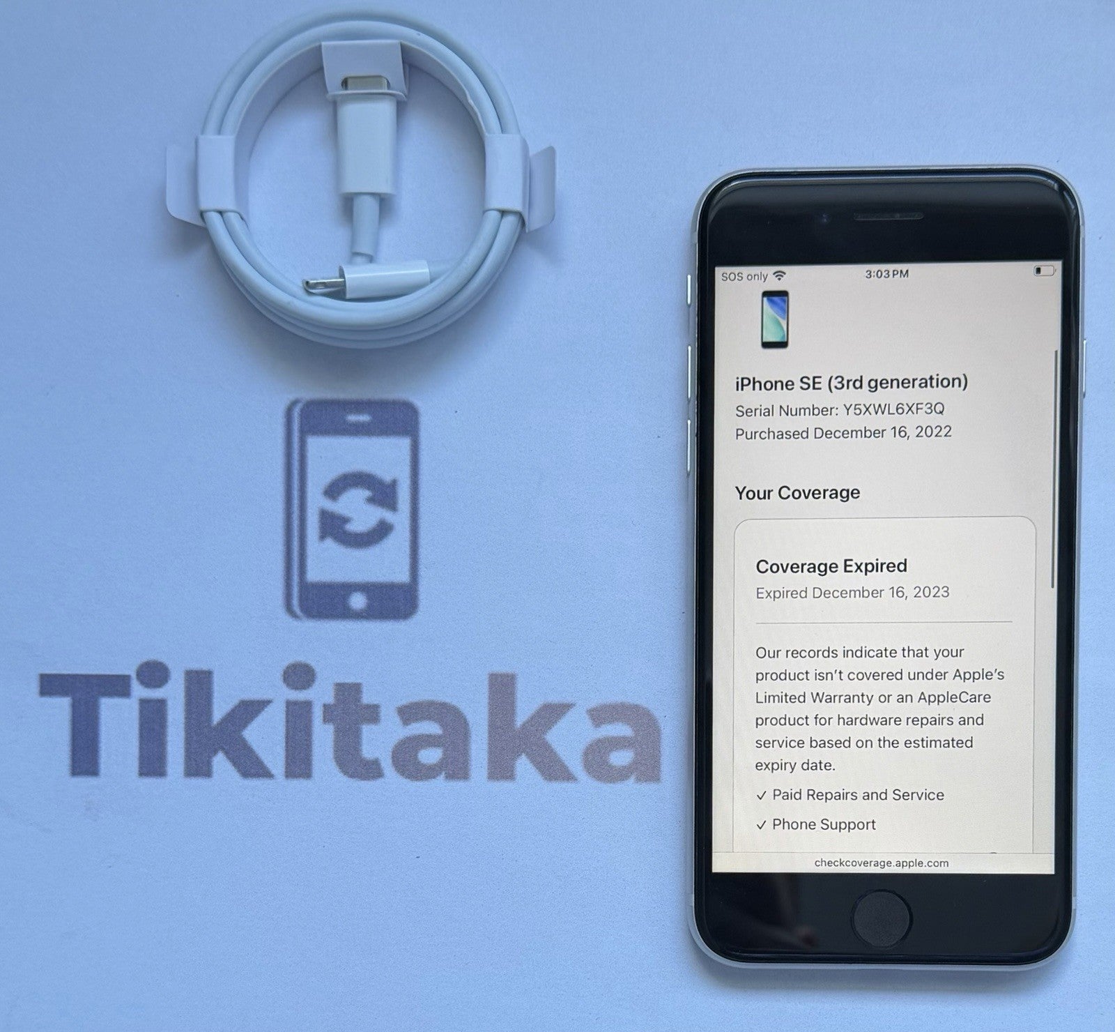 Apple iPhone SE 3rd gen 64GB - White- Unlocked- Great Condition