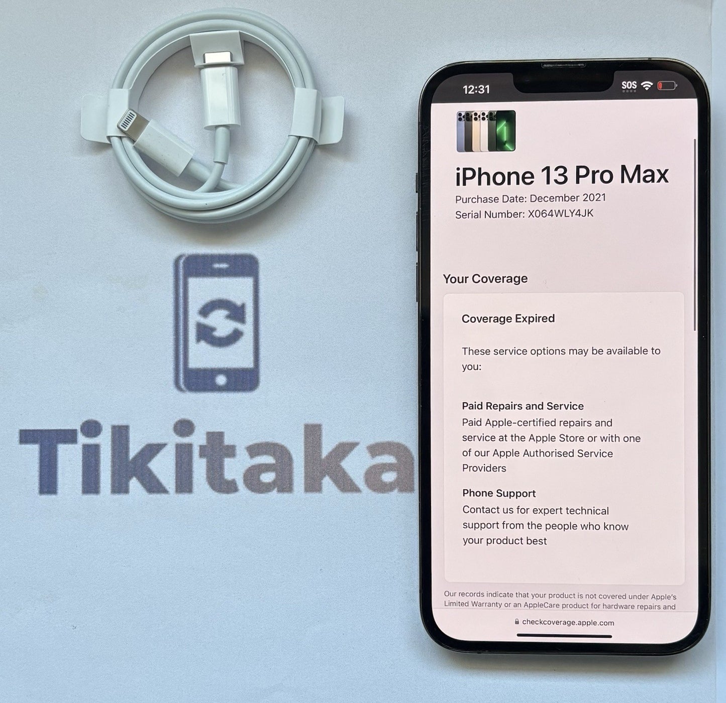 Apple iPhone 13 Pro Max - 128GB- Graphite- Unlocked (CA)